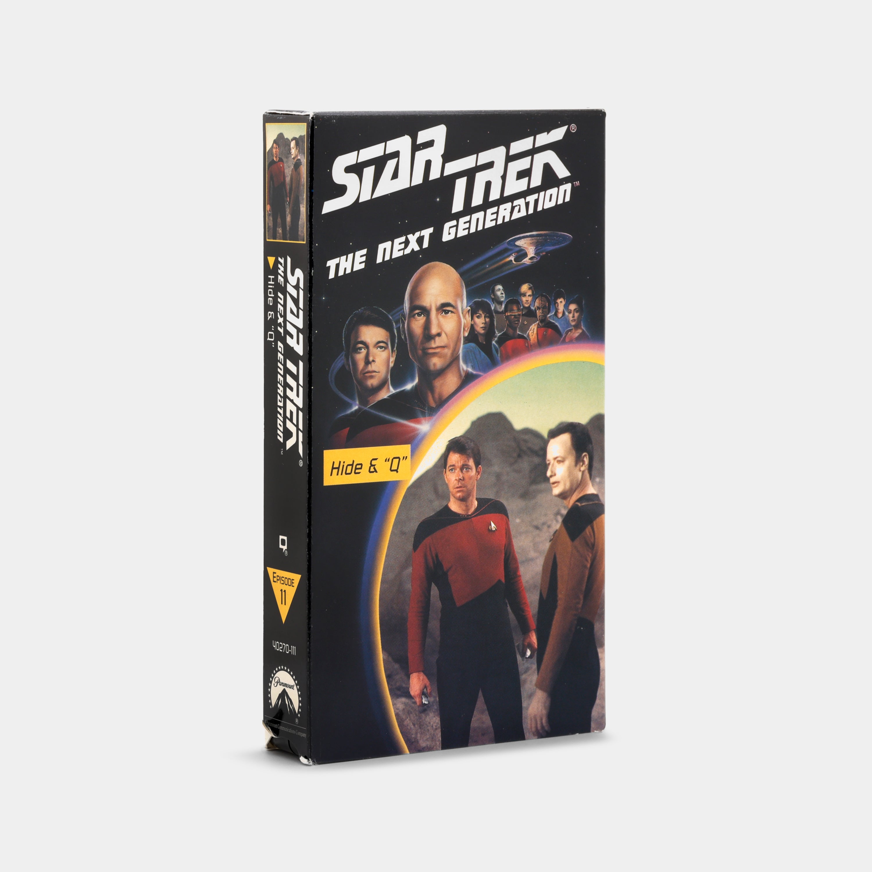 Star Trek: The Next Generation: Hide and Q VHS Tape