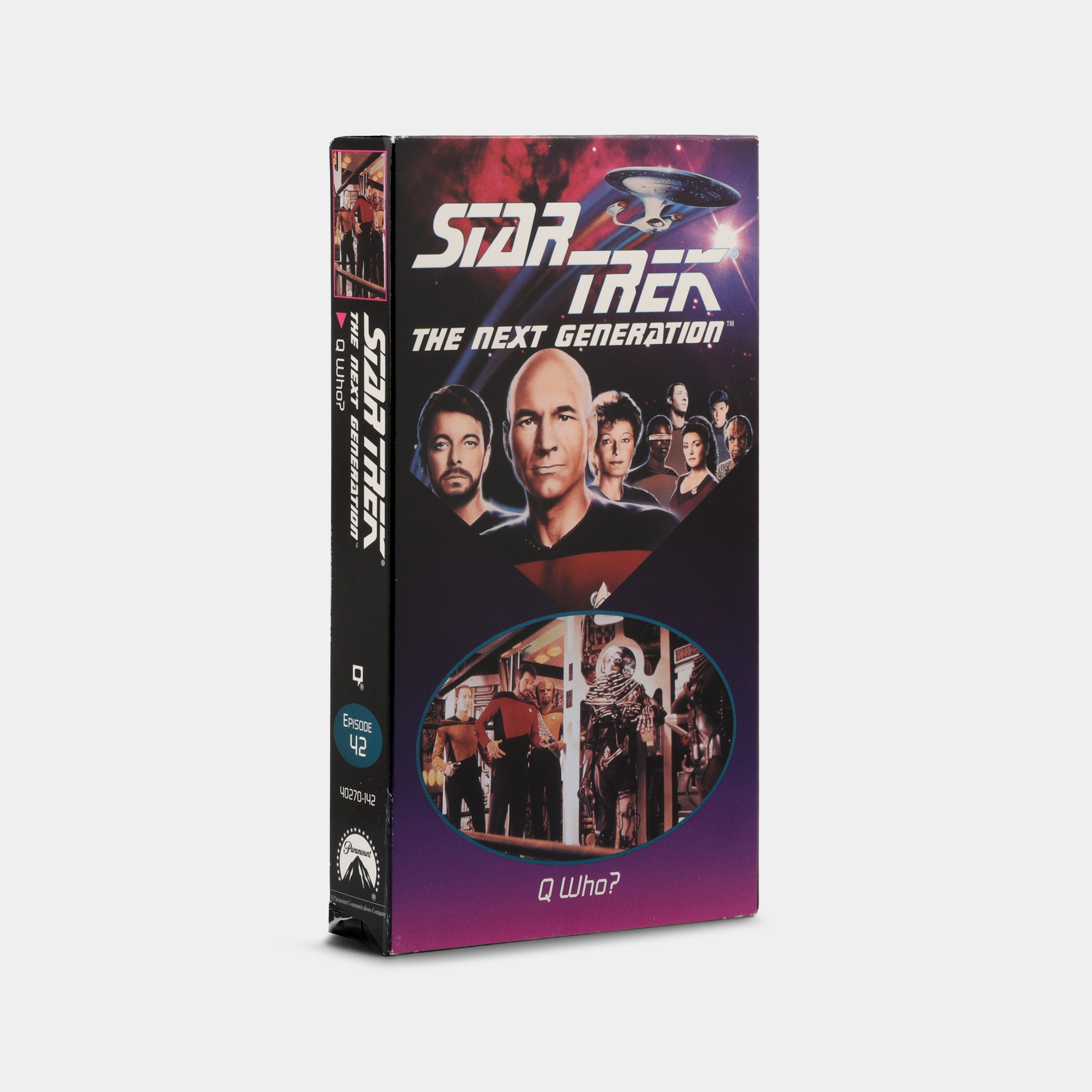 Star Trek: The Next Generation: Q Who VHS Tape