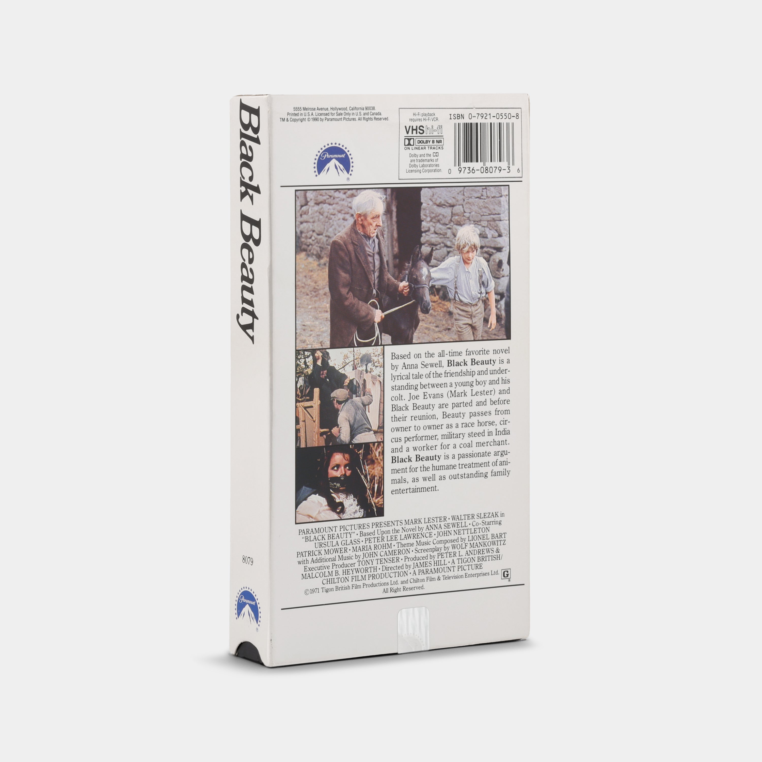 Black Beauty VHS Tape