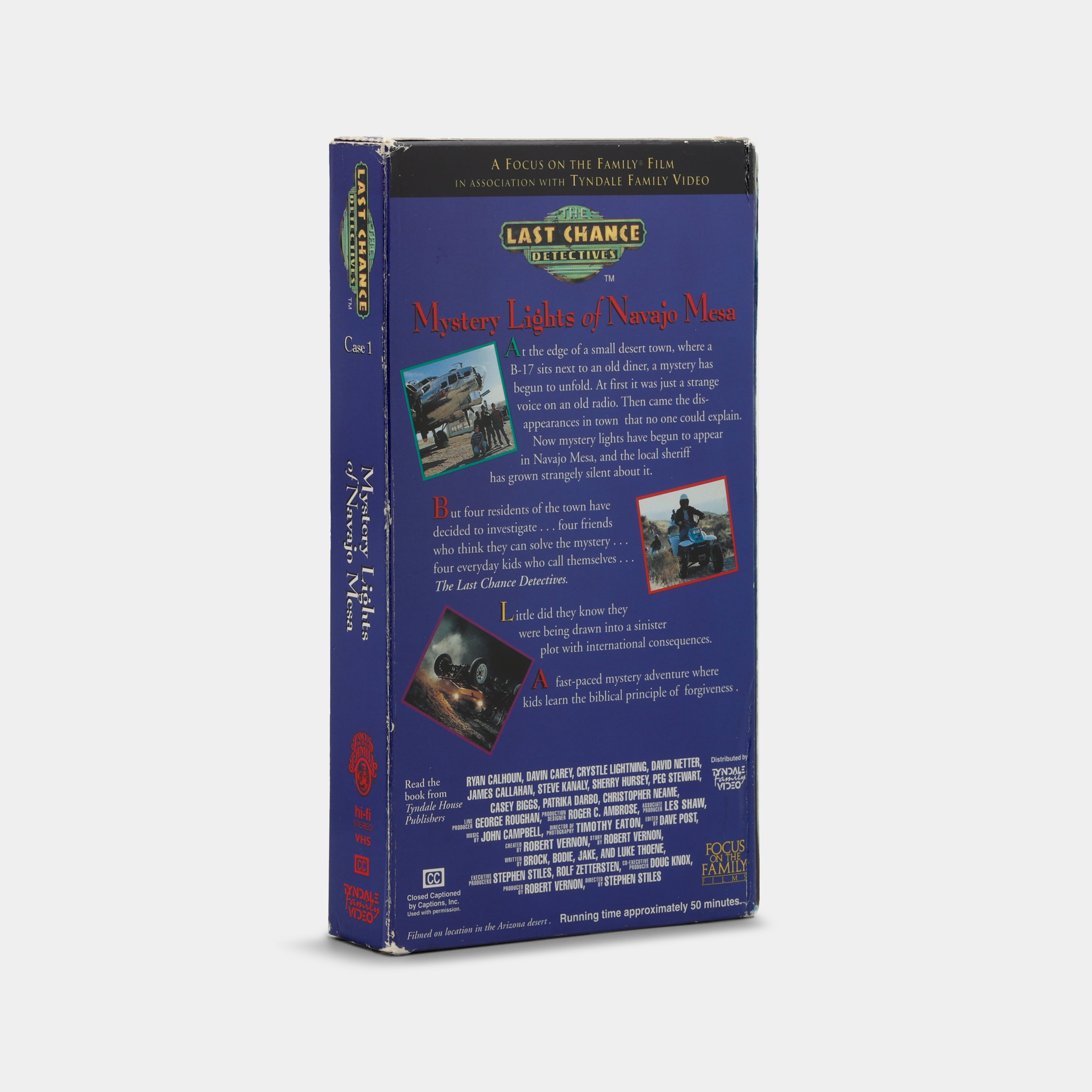 The Last Chance Detectives: Mystery Lights of Navajo Mesa VHS Tape