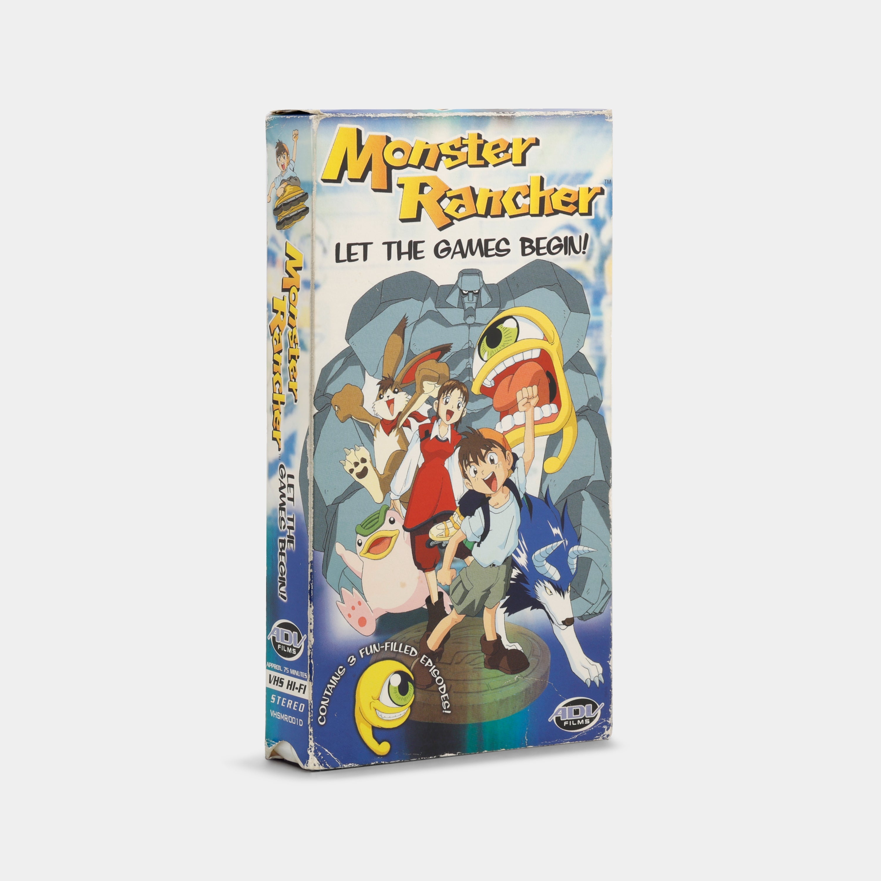 Monster Rancher: Let the Games Begin! VHS Tape