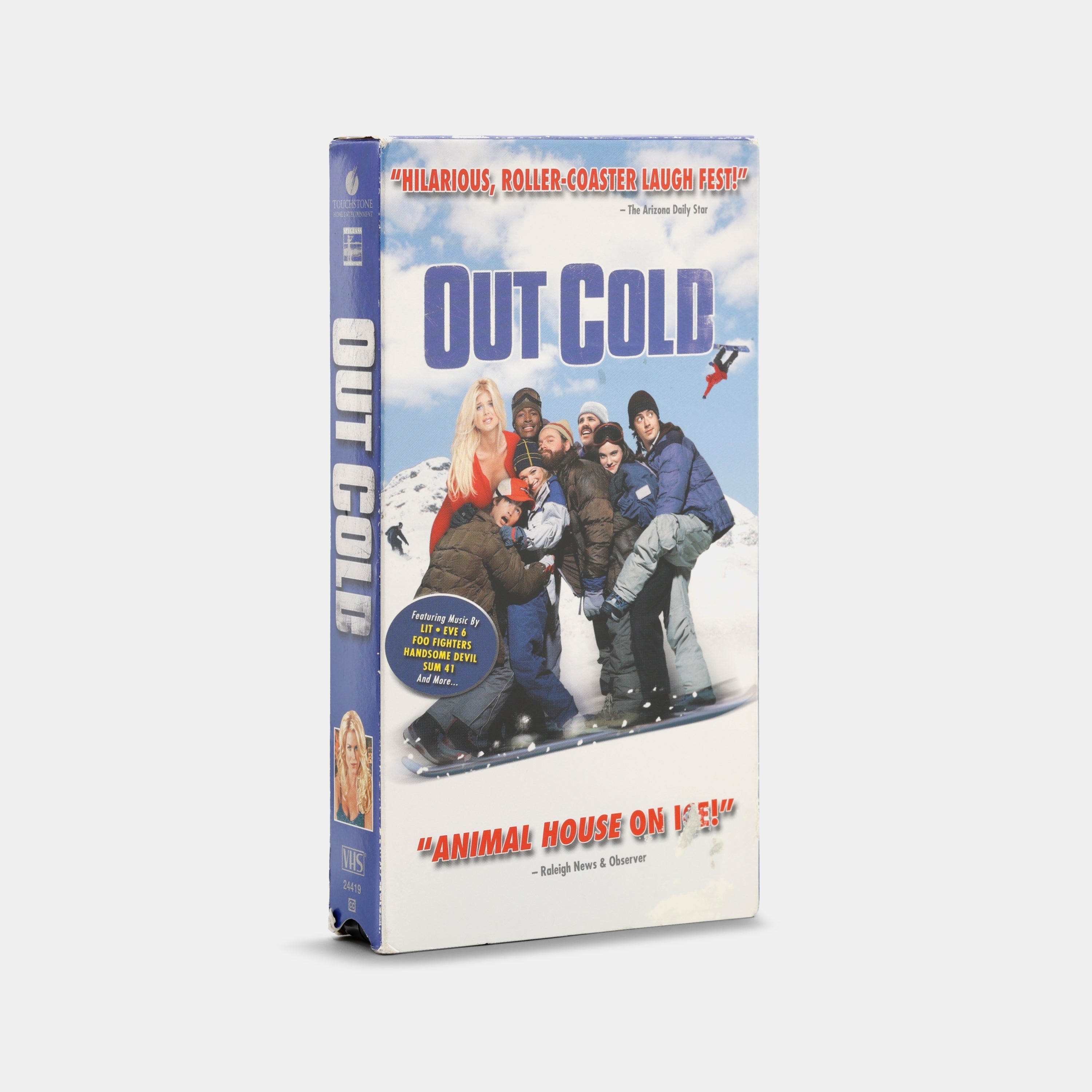 Out Cold VHS Tape (B-Grade)