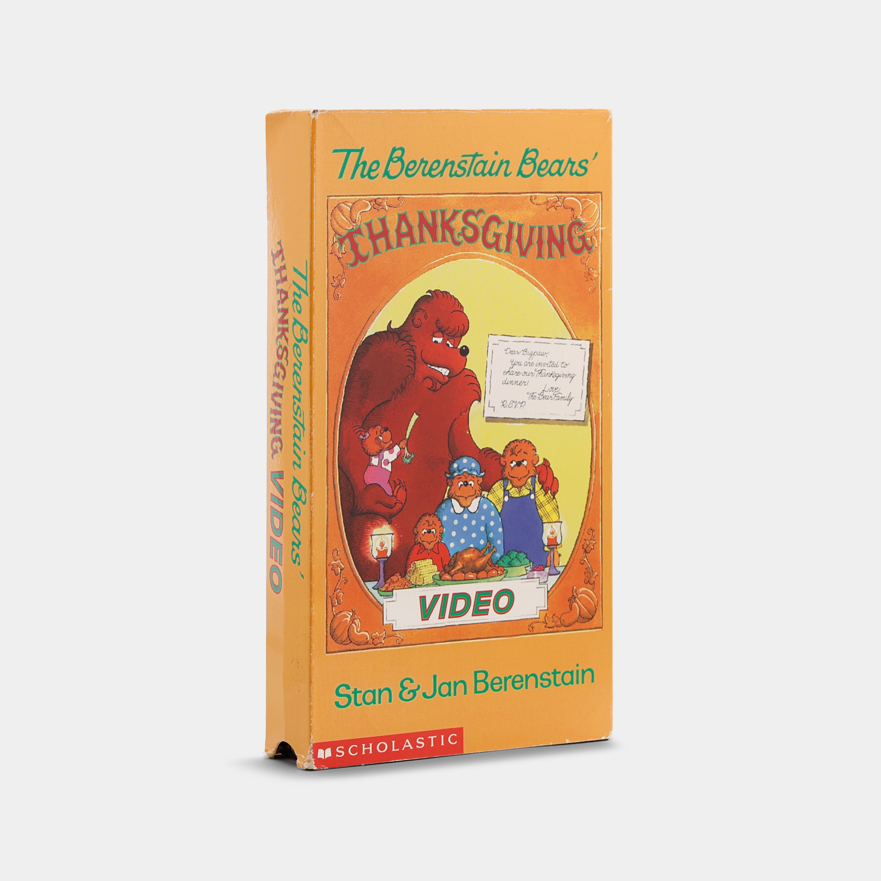 The Berenstain Bears' Thanksgiving VHS Tape