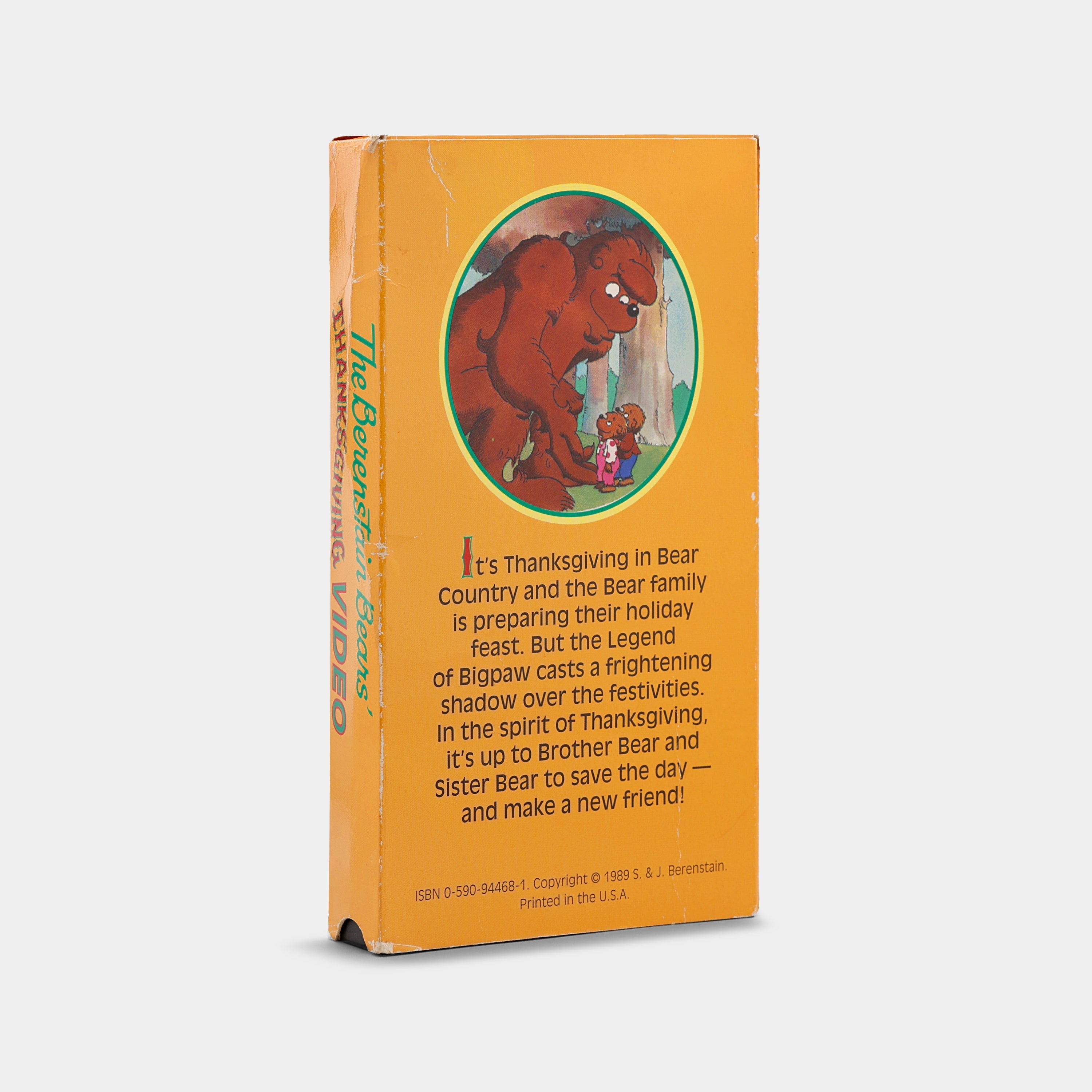 The Berenstain Bears' Thanksgiving VHS Tape