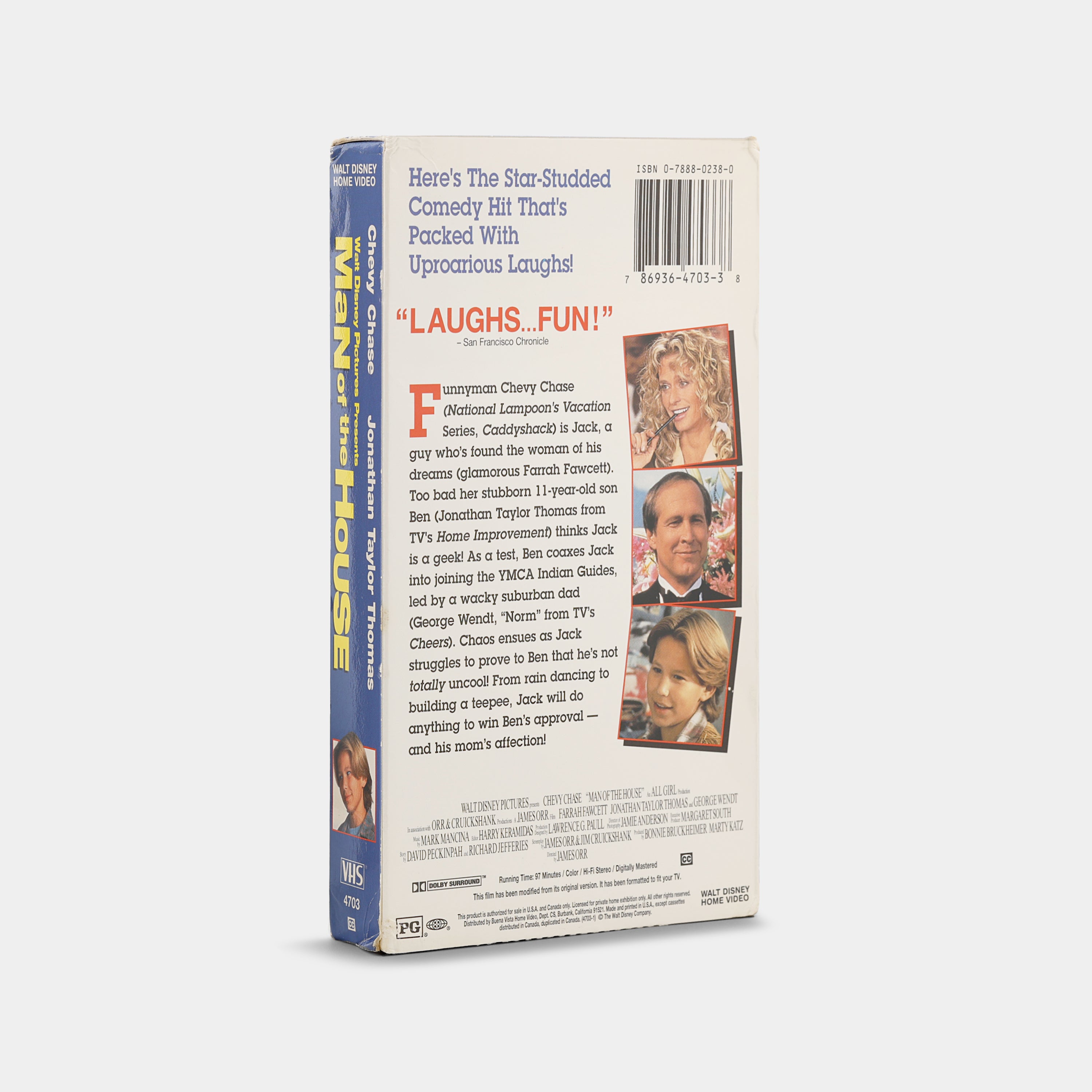 Man of the House VHS Tape