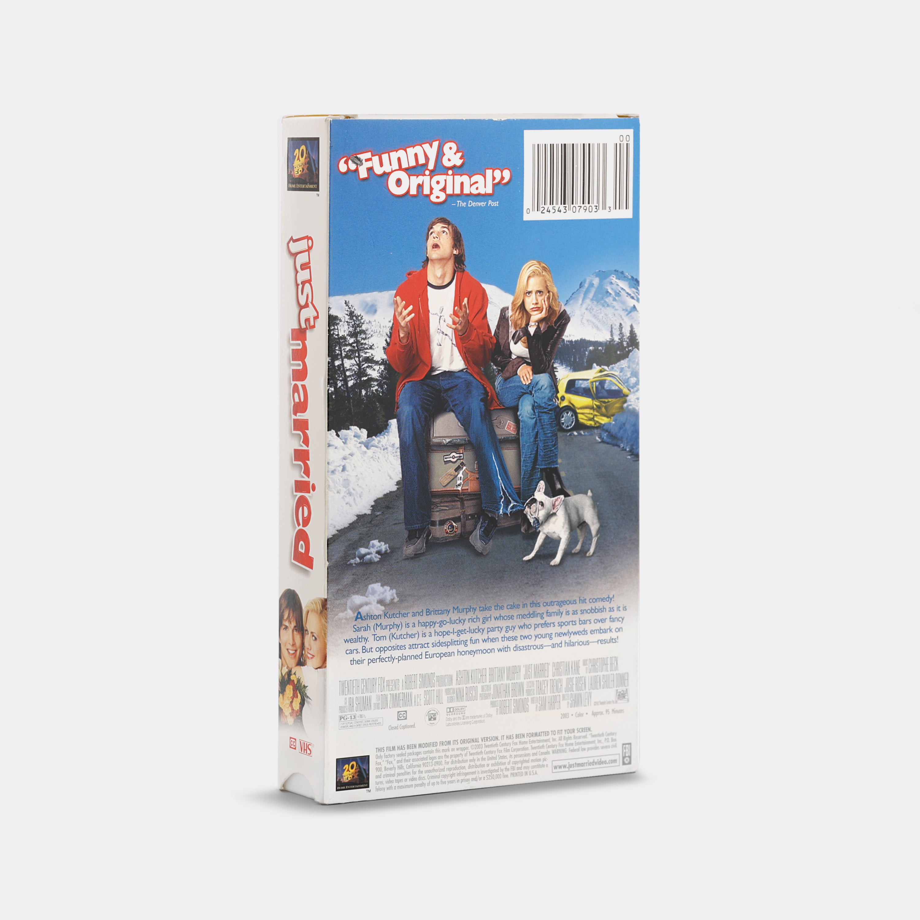 Just Married VHS Tape