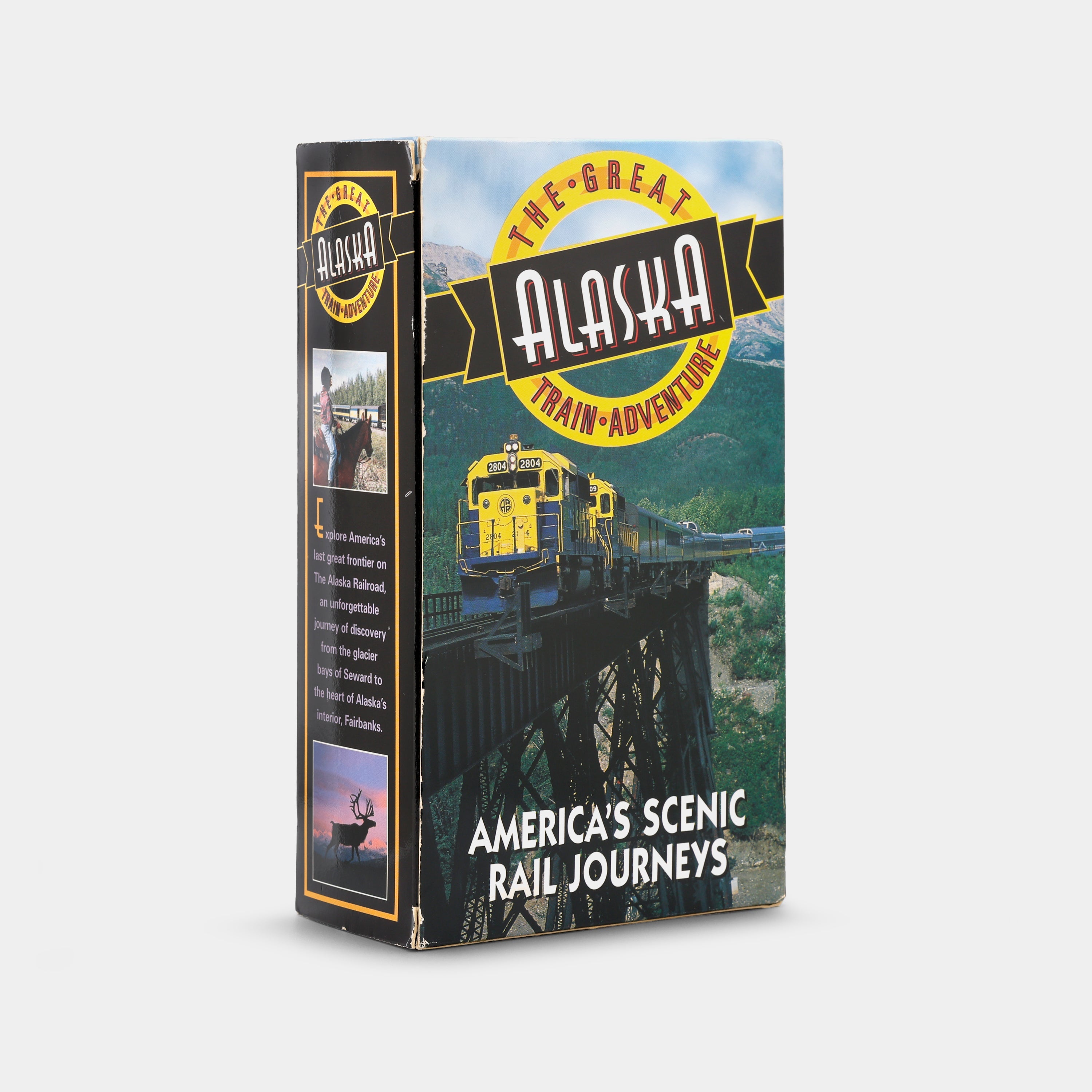 The Great Alaska Train Adventure: Anchorage to Seward / Anchorage to Fairbanks VHS Tape
