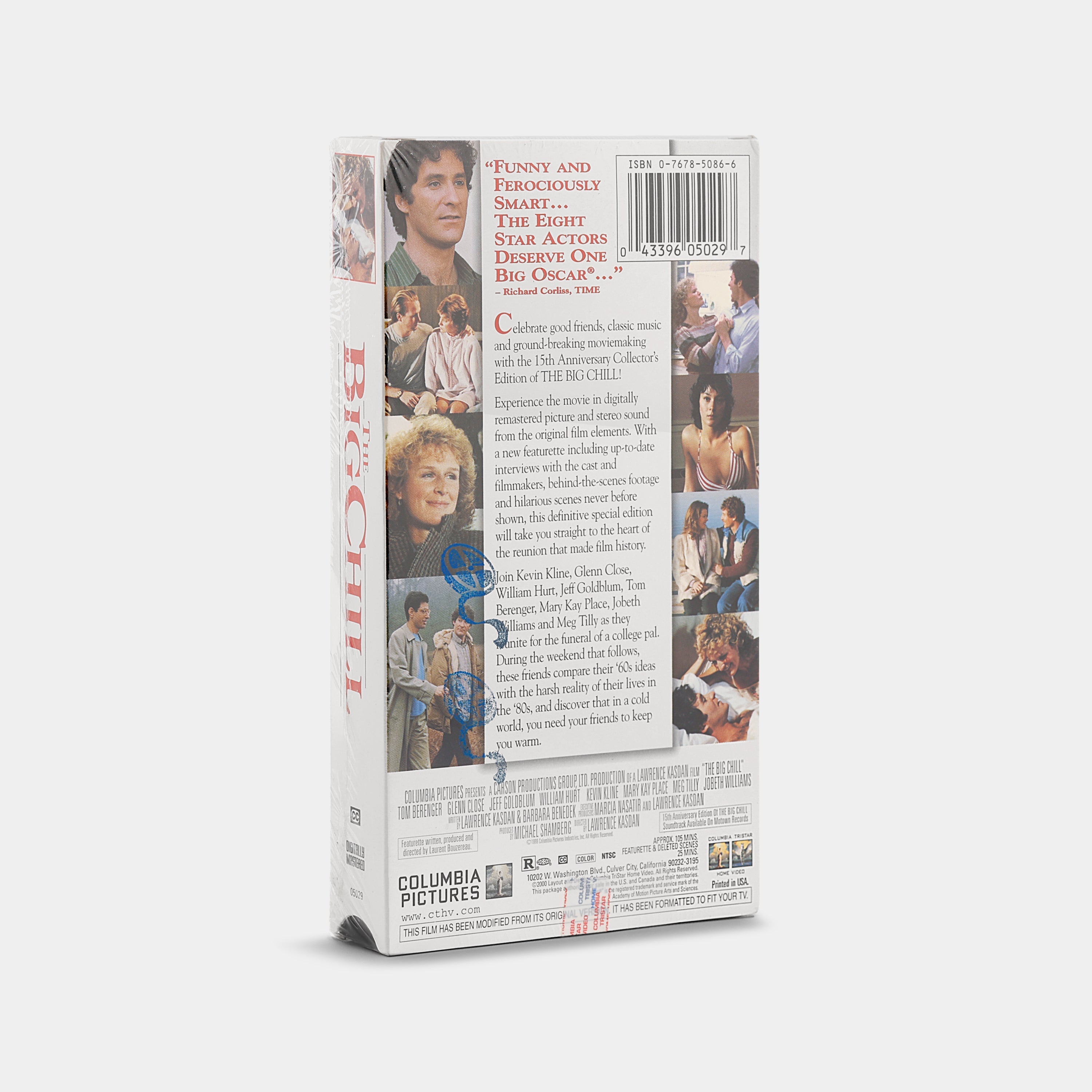 The Big Chill (Sealed) VHS Tape