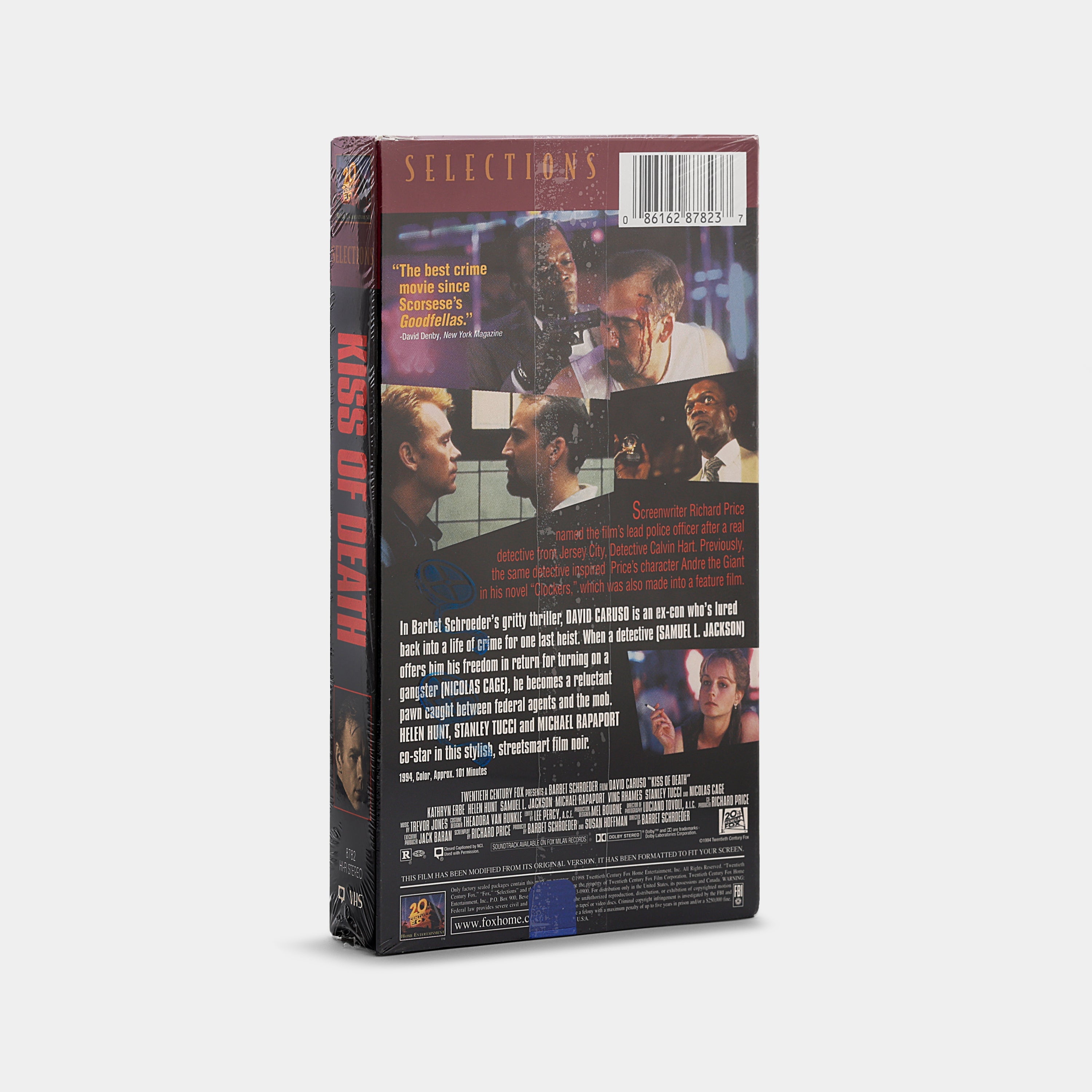 Kiss of Death (Sealed) VHS Tape