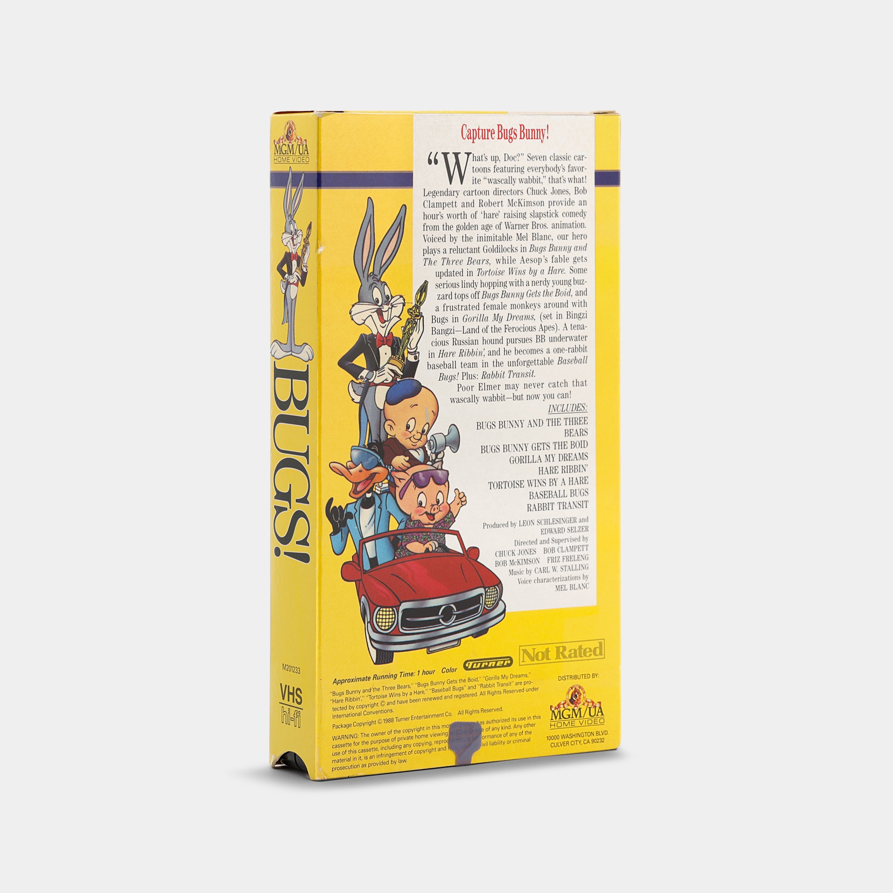 Cartoon Moviestars: Bugs! VHS Tape
