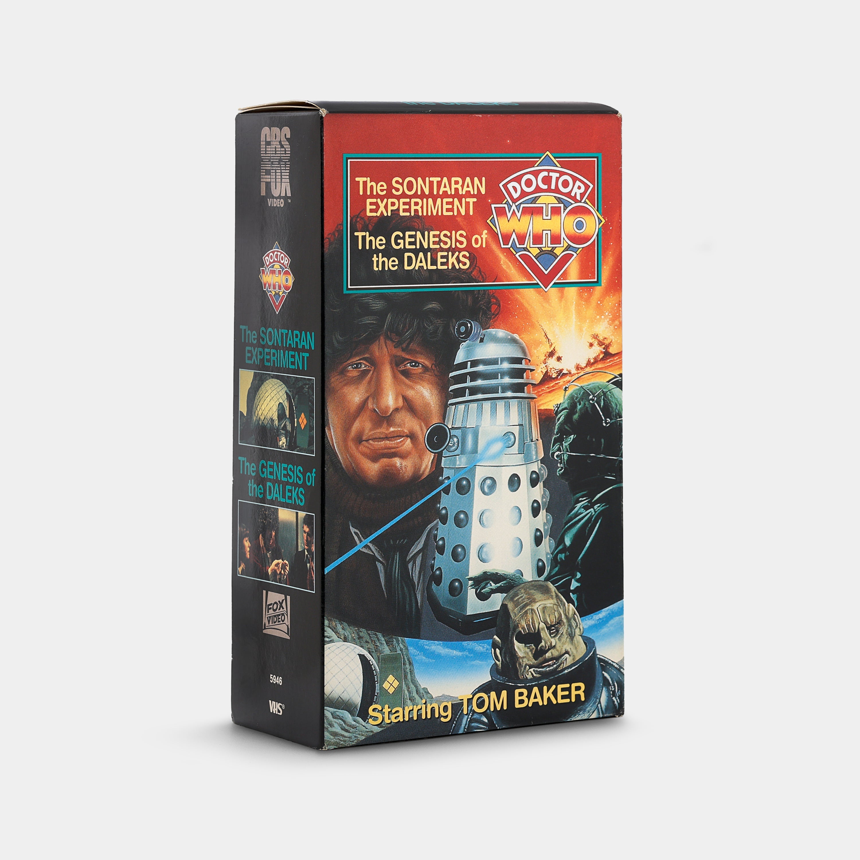 Doctor Who: The Sontaran Experiment & Genesis of the Daleks VHS Tape Set