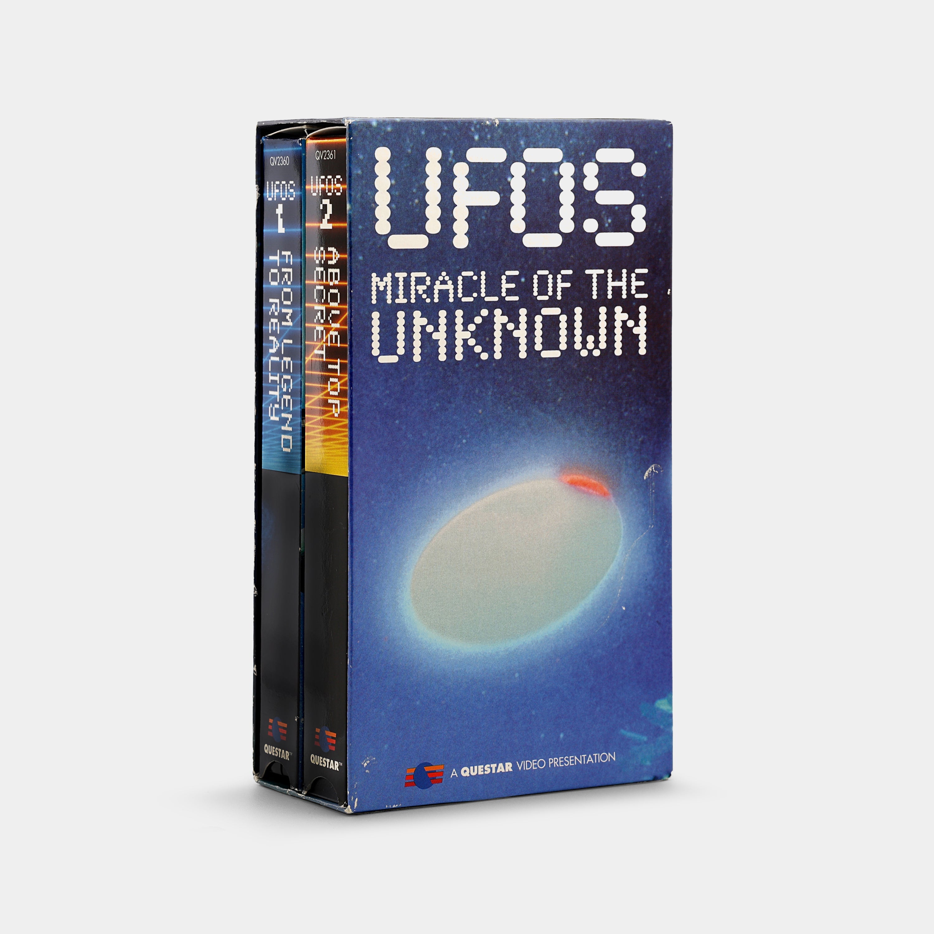 UFOs: Miracle of the Unknown / UFOs: Technology to Reality VHS Tape Set