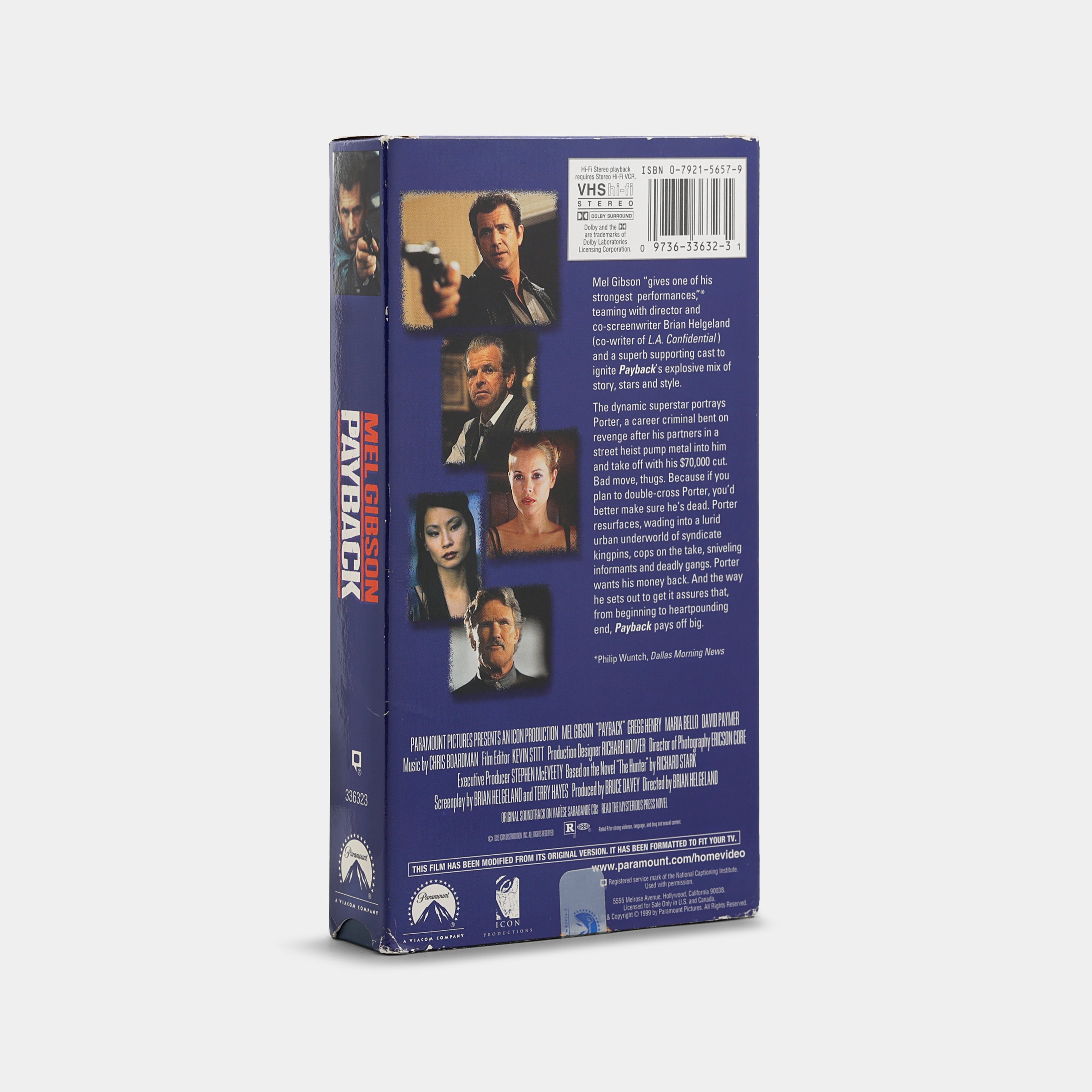 Payback VHS Tape