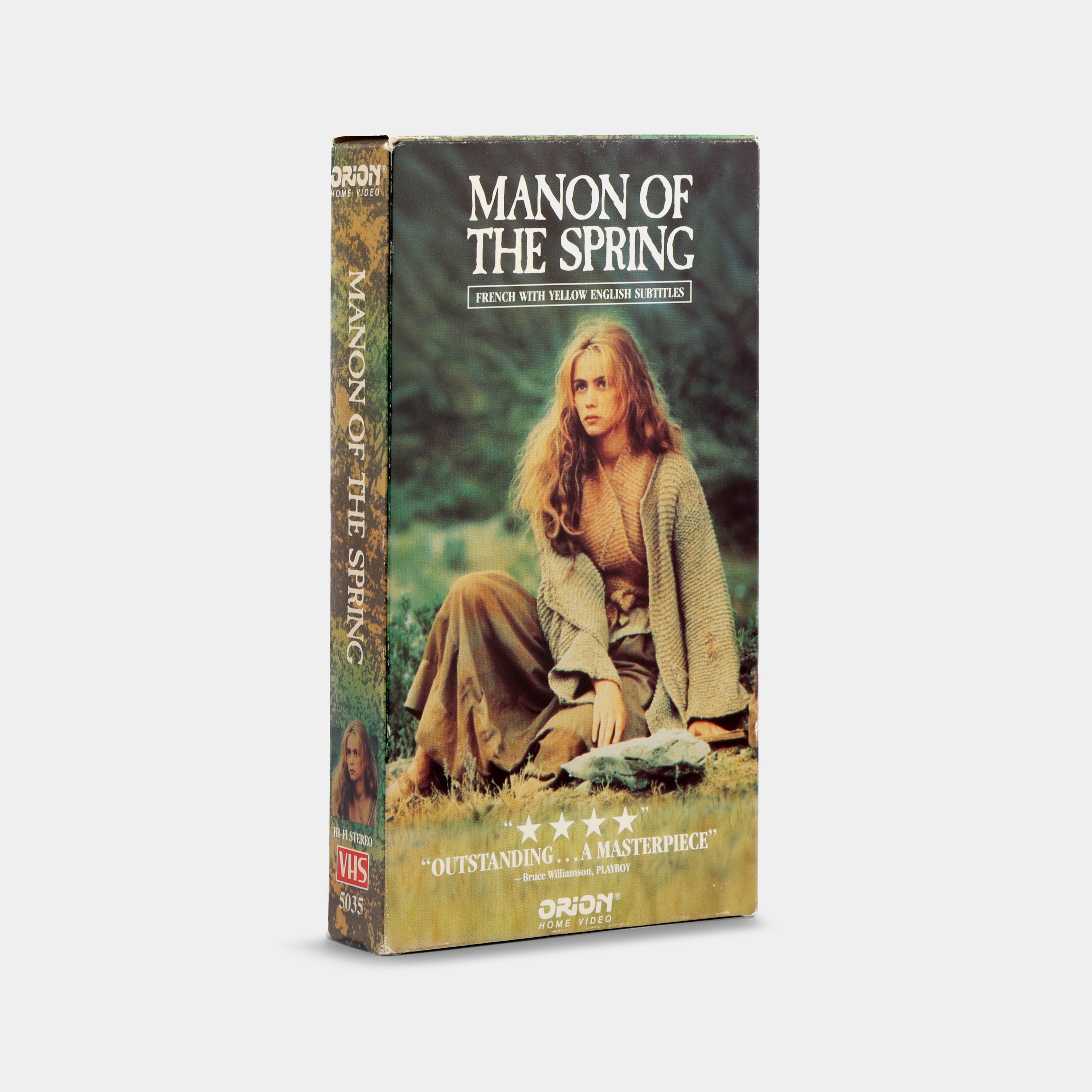 Manon of the Spring VHS Tape
