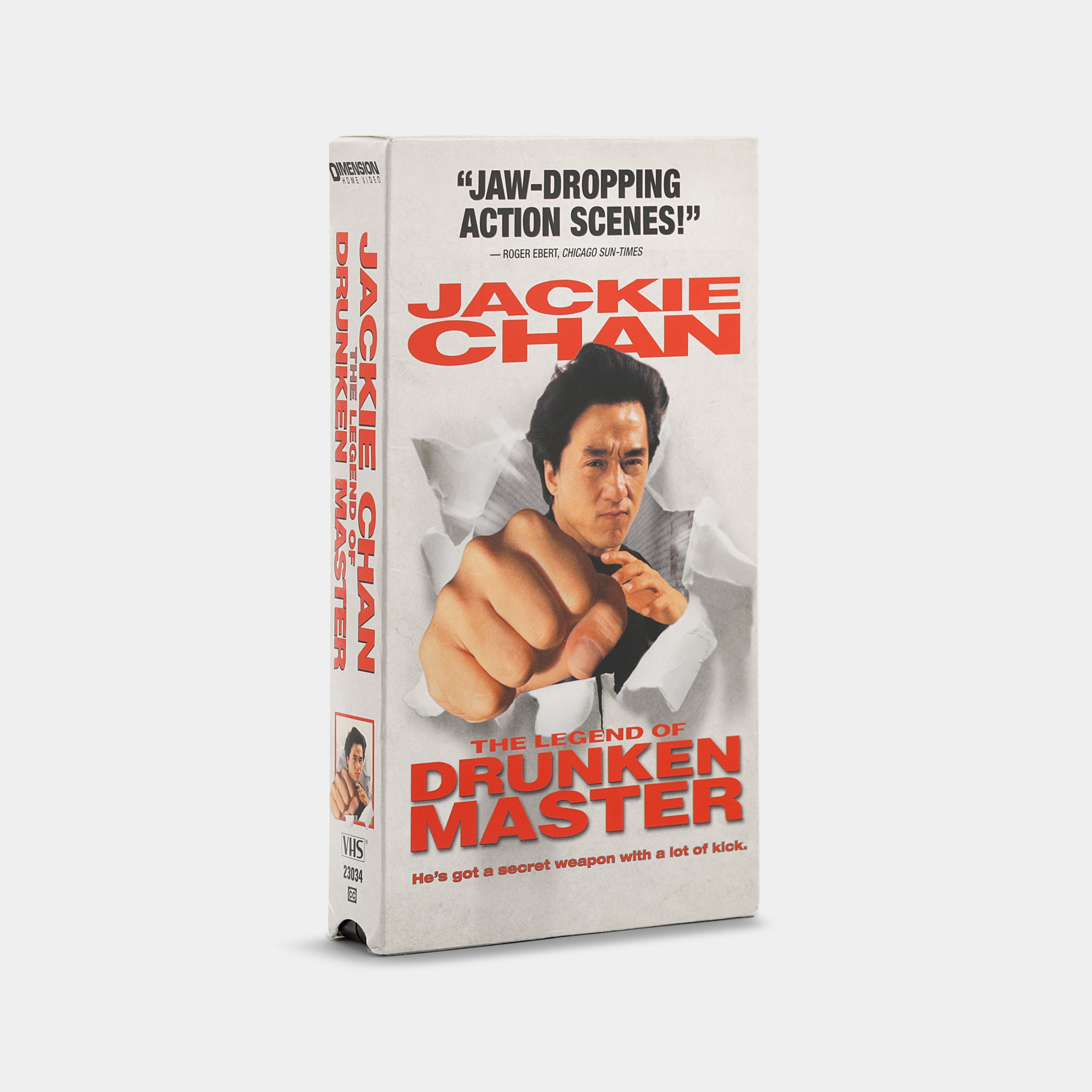 The Legend of Drunken Master VHS Tape