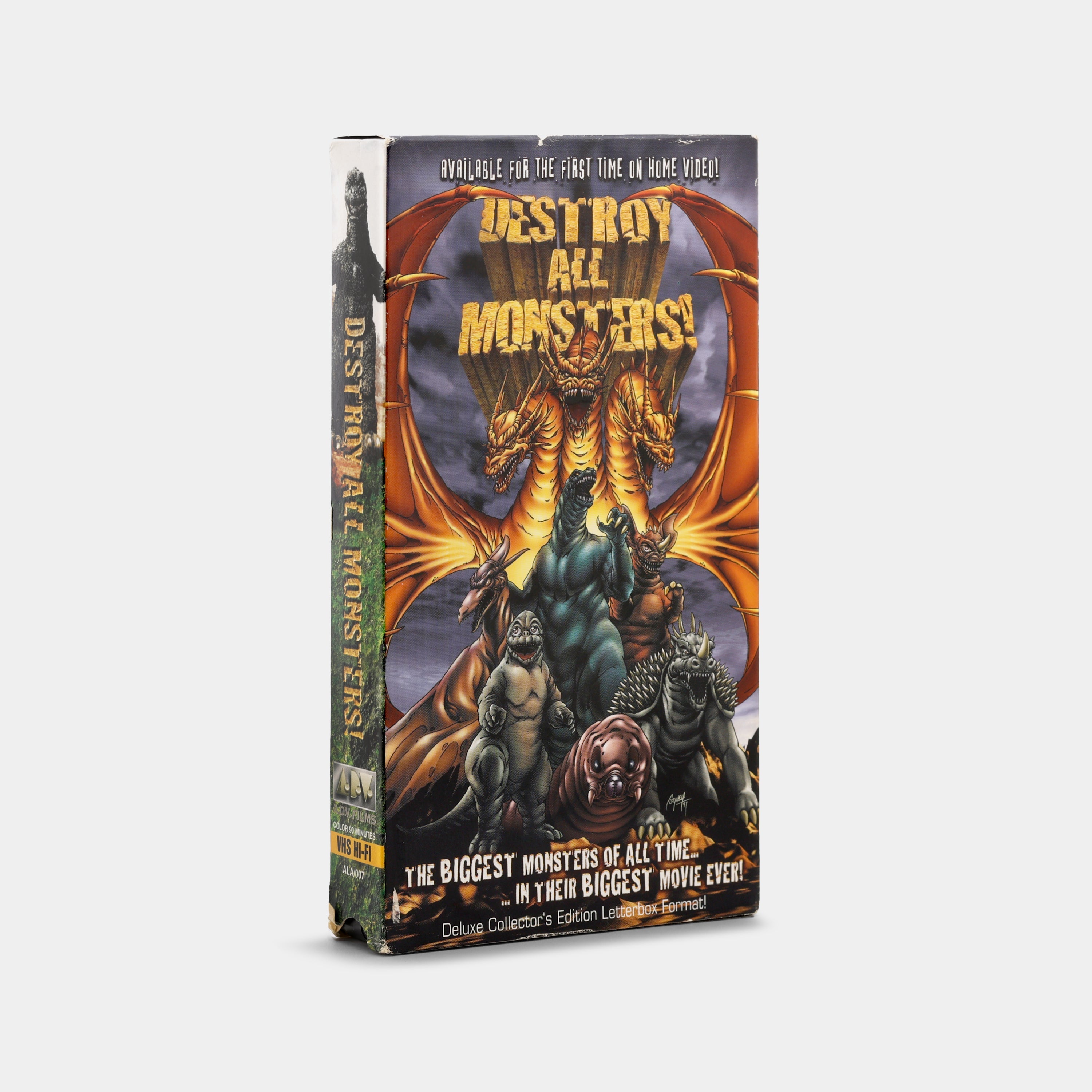 Destroy All Monsters VHS Tape