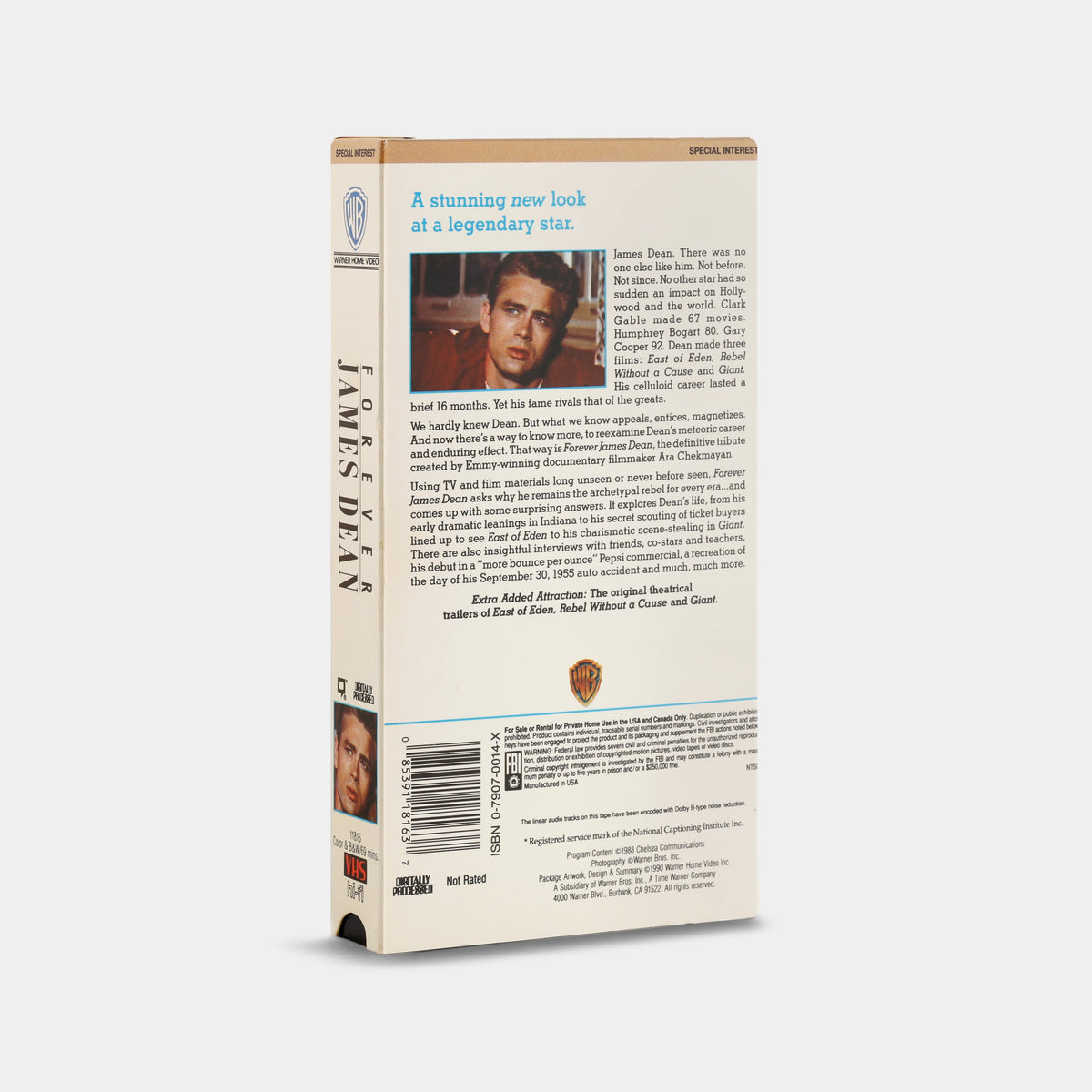 Forever James Dean VHS Tape