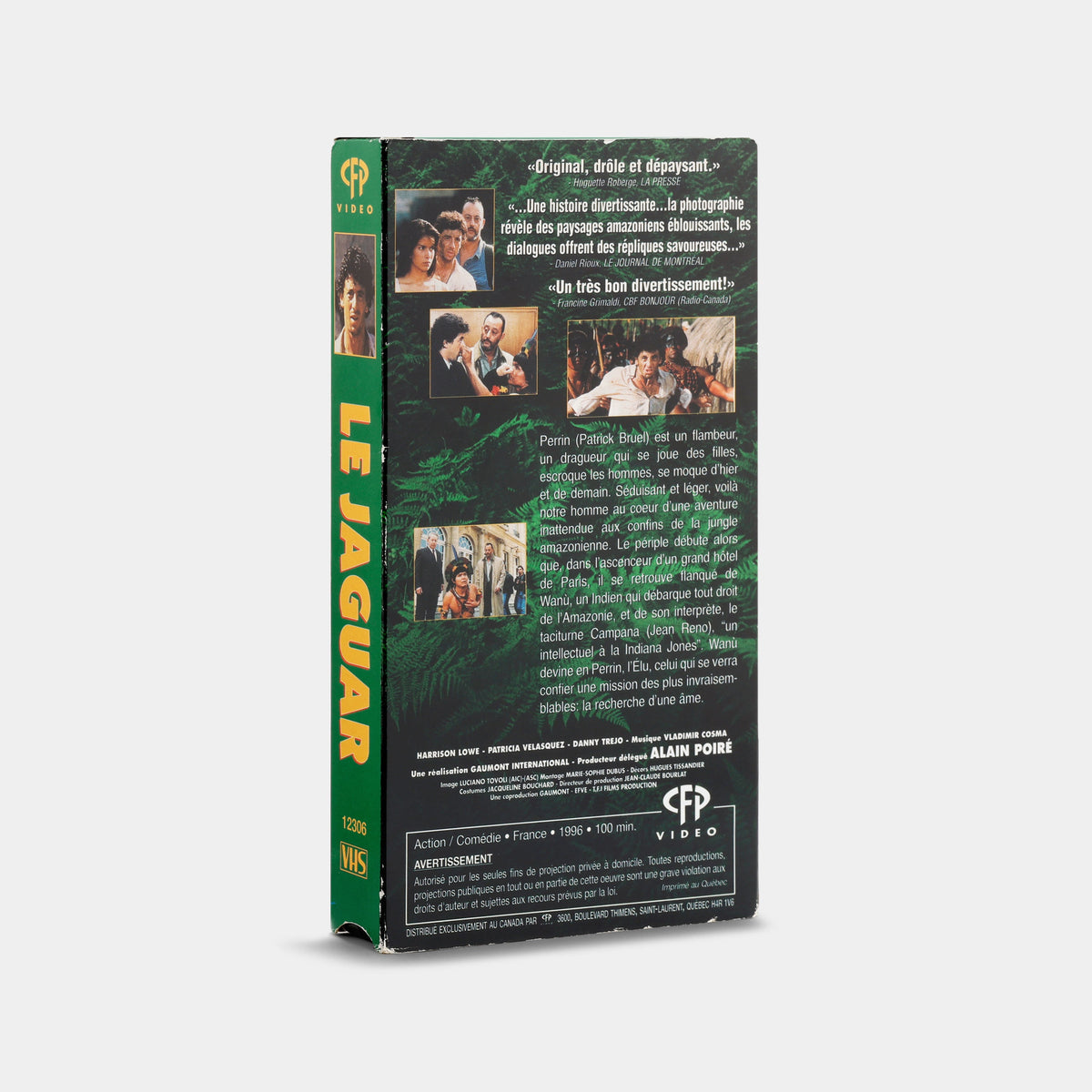 Le Jaguar VHS Tape