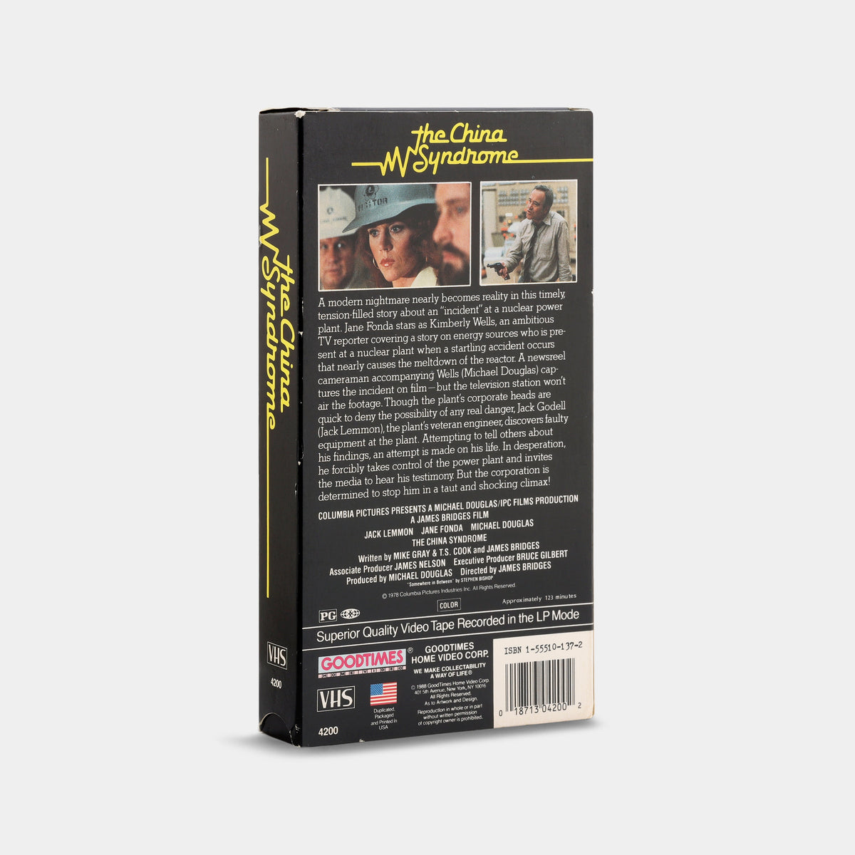 The China Syndrome VHS Tape
