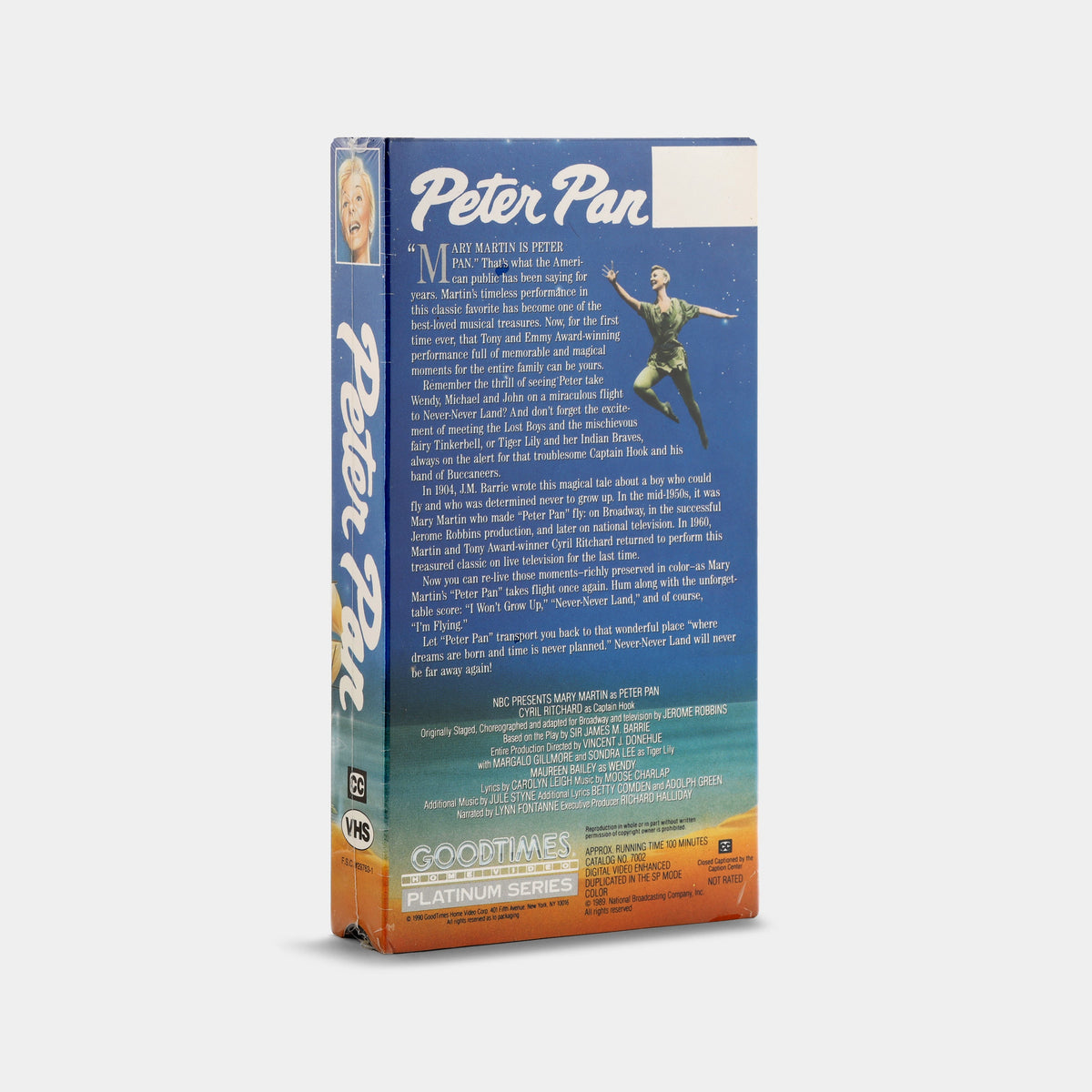 Peter Pan (Sealed) VHS Tape