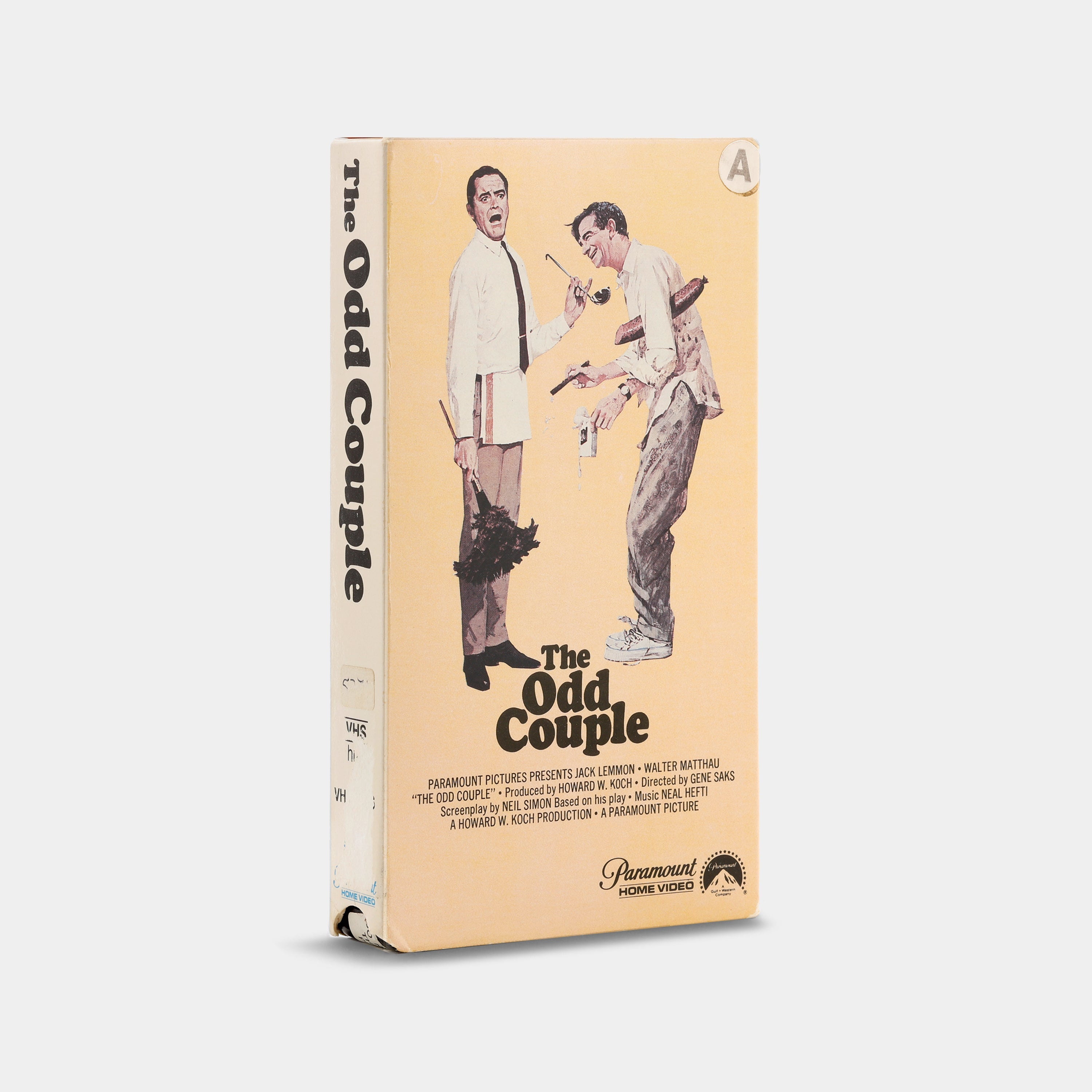 The Odd Couple VHS Tape
