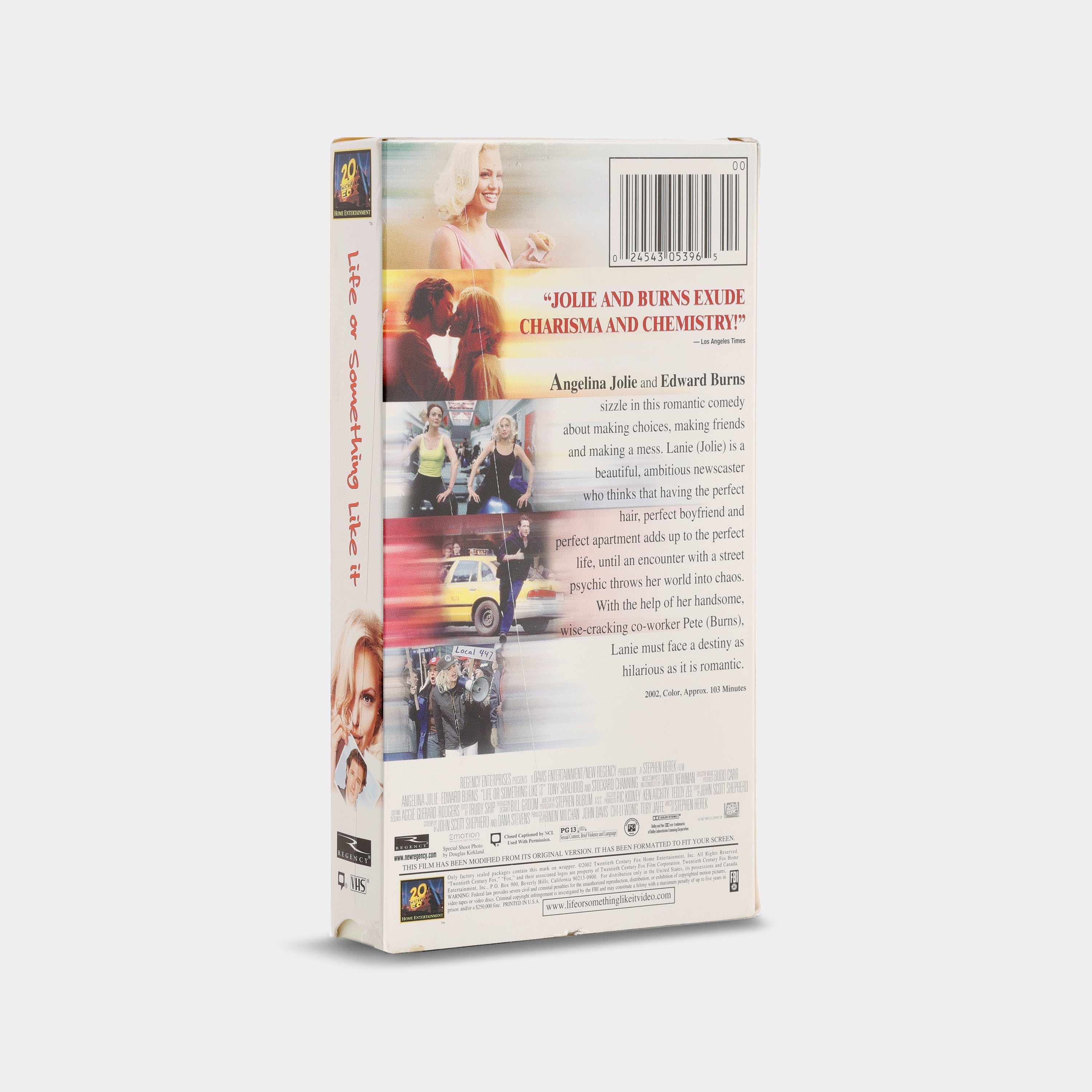 Life or Something Like It VHS Tape