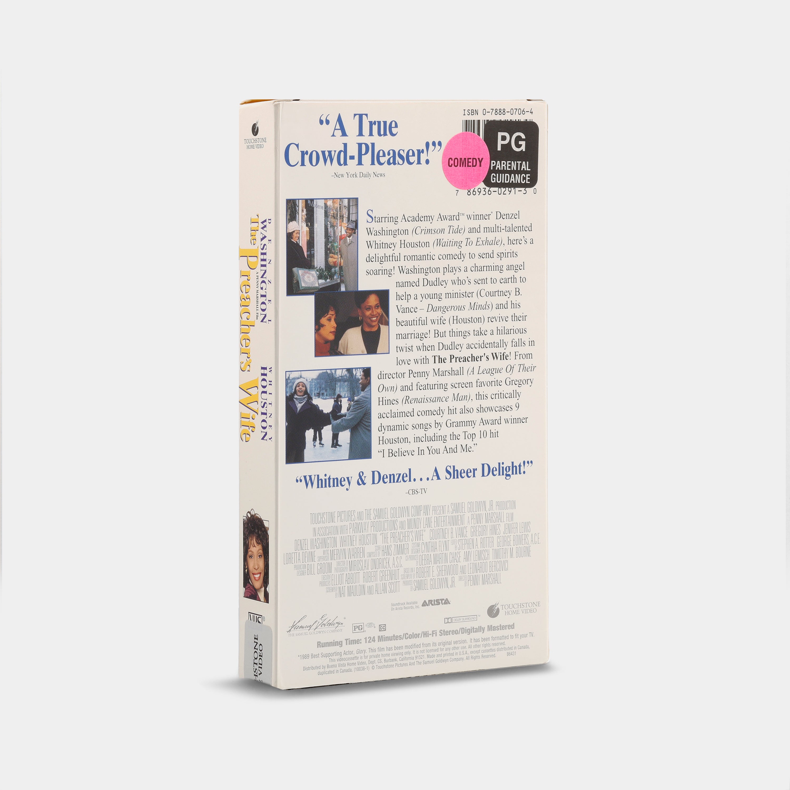 The Preacher's Wife VHS Tape