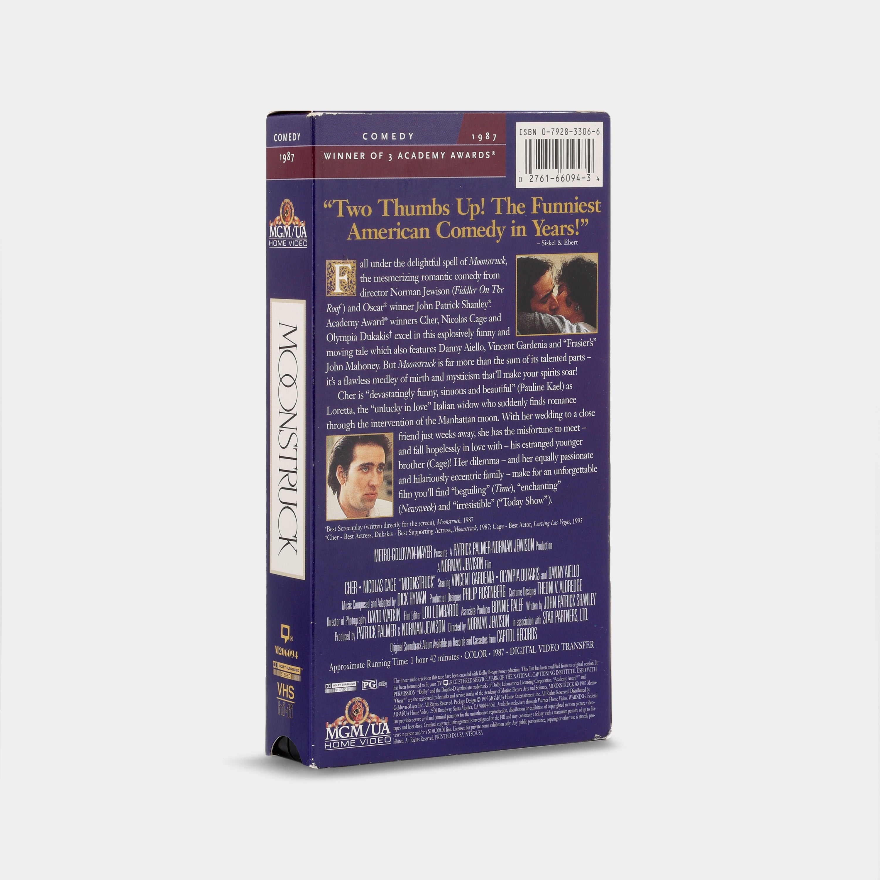 Moonstruck VHS Tape