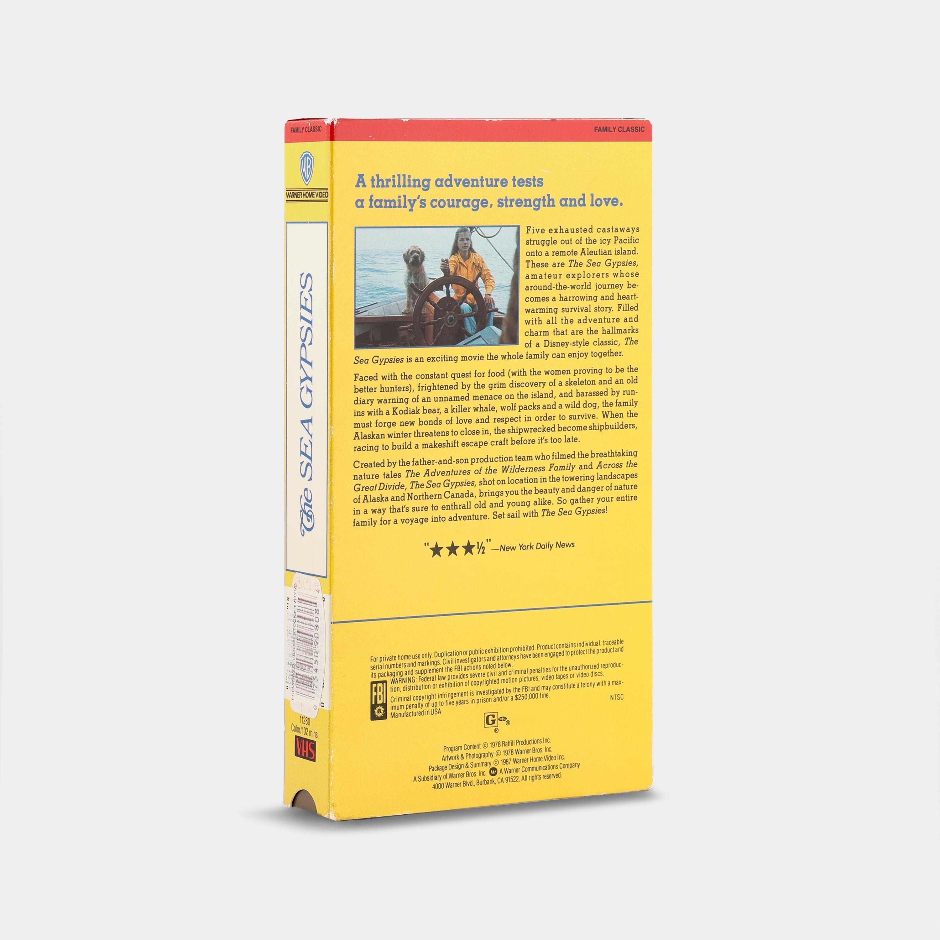 The Sea Gypsies VHS Tape