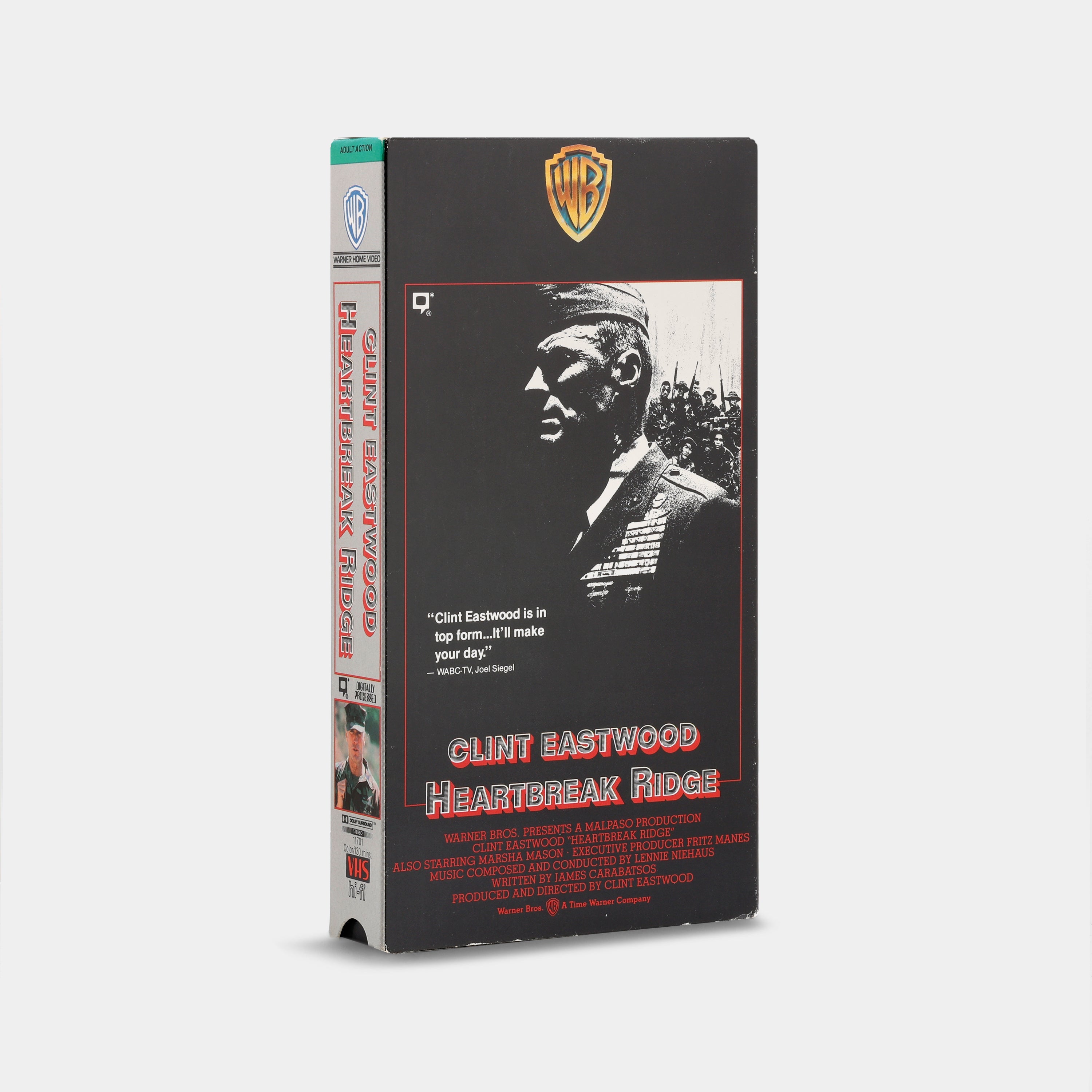 Heartbreak Ridge VHS Tape
