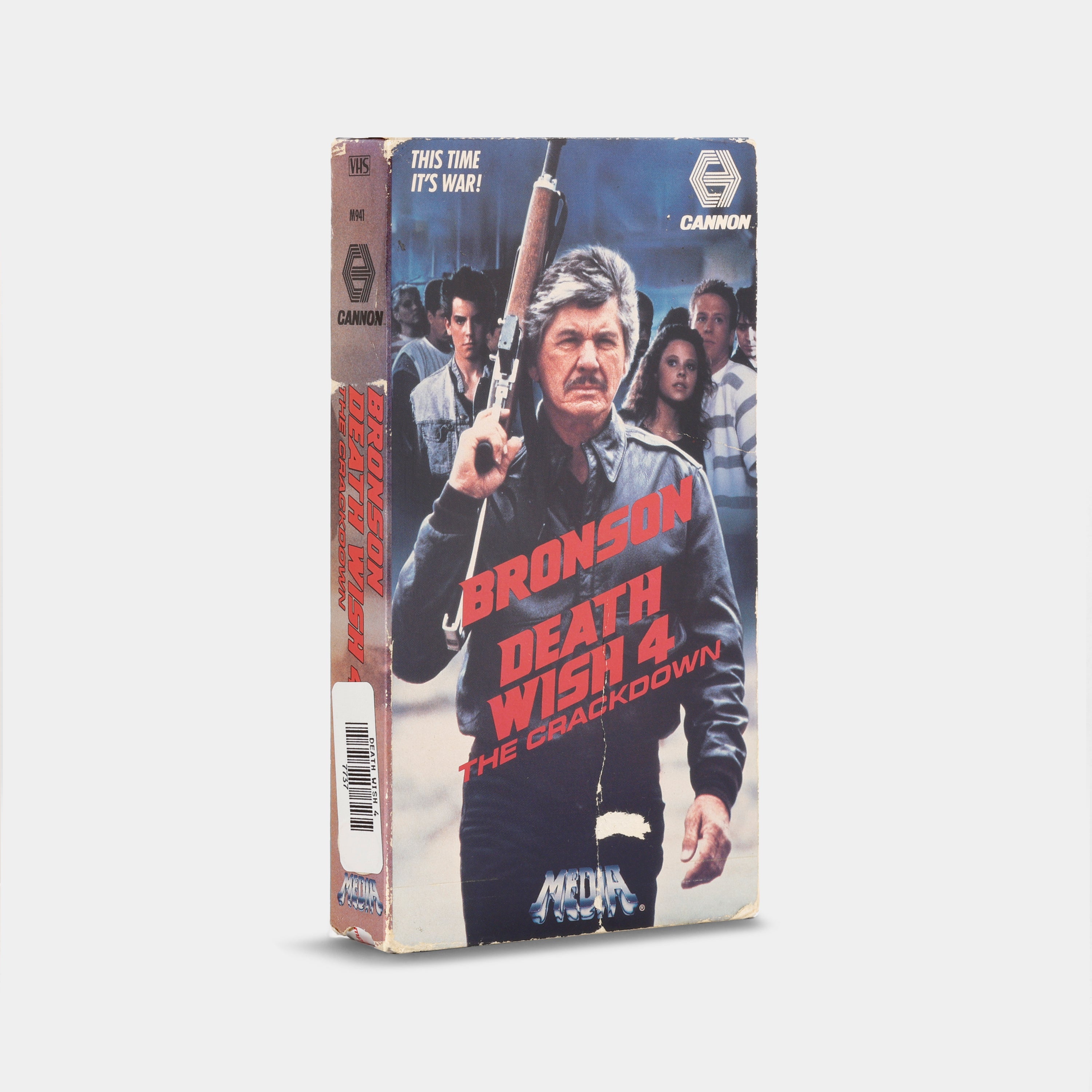 Death Wish 4: The Crackdown VHS Tape