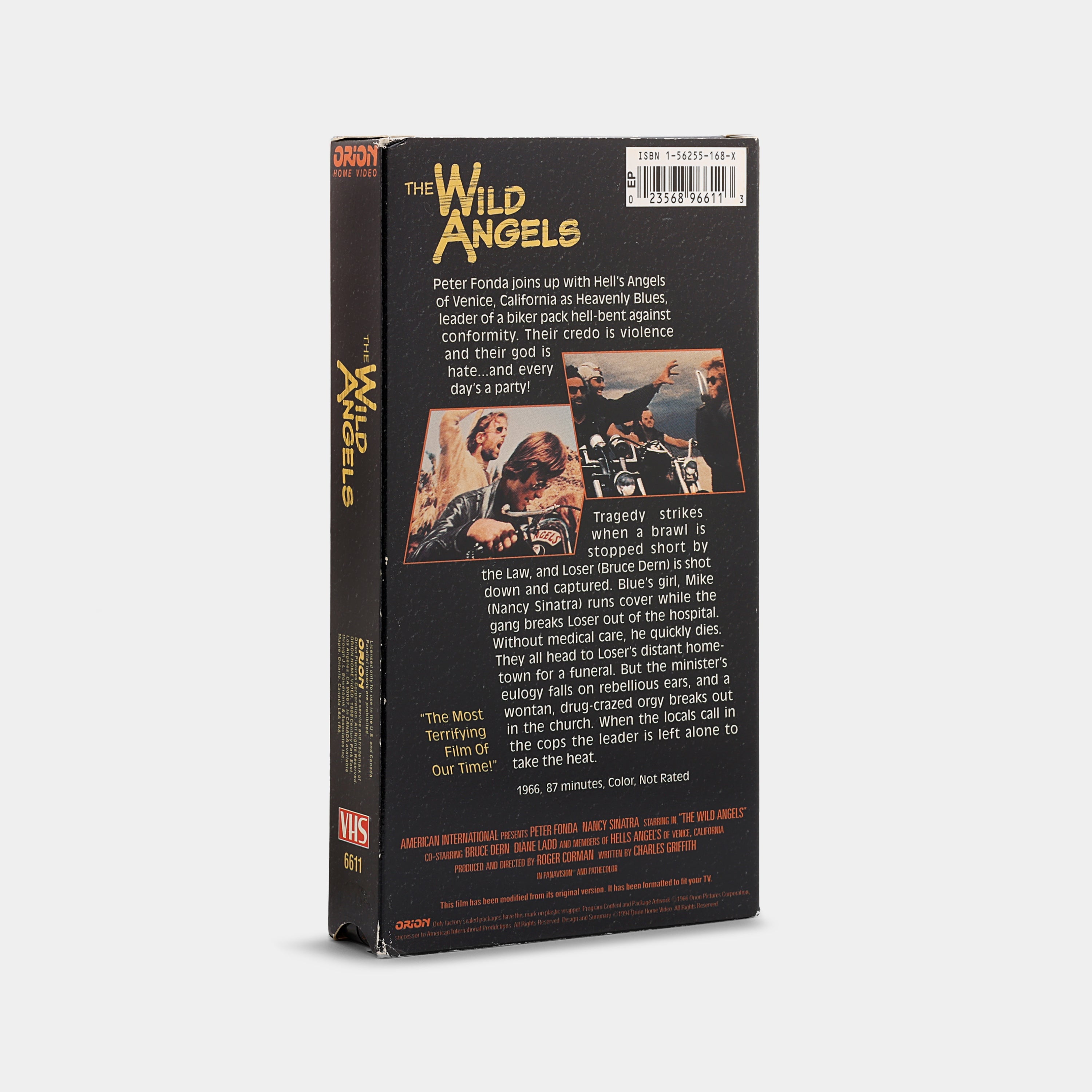 The Wild Angels VHS Tape