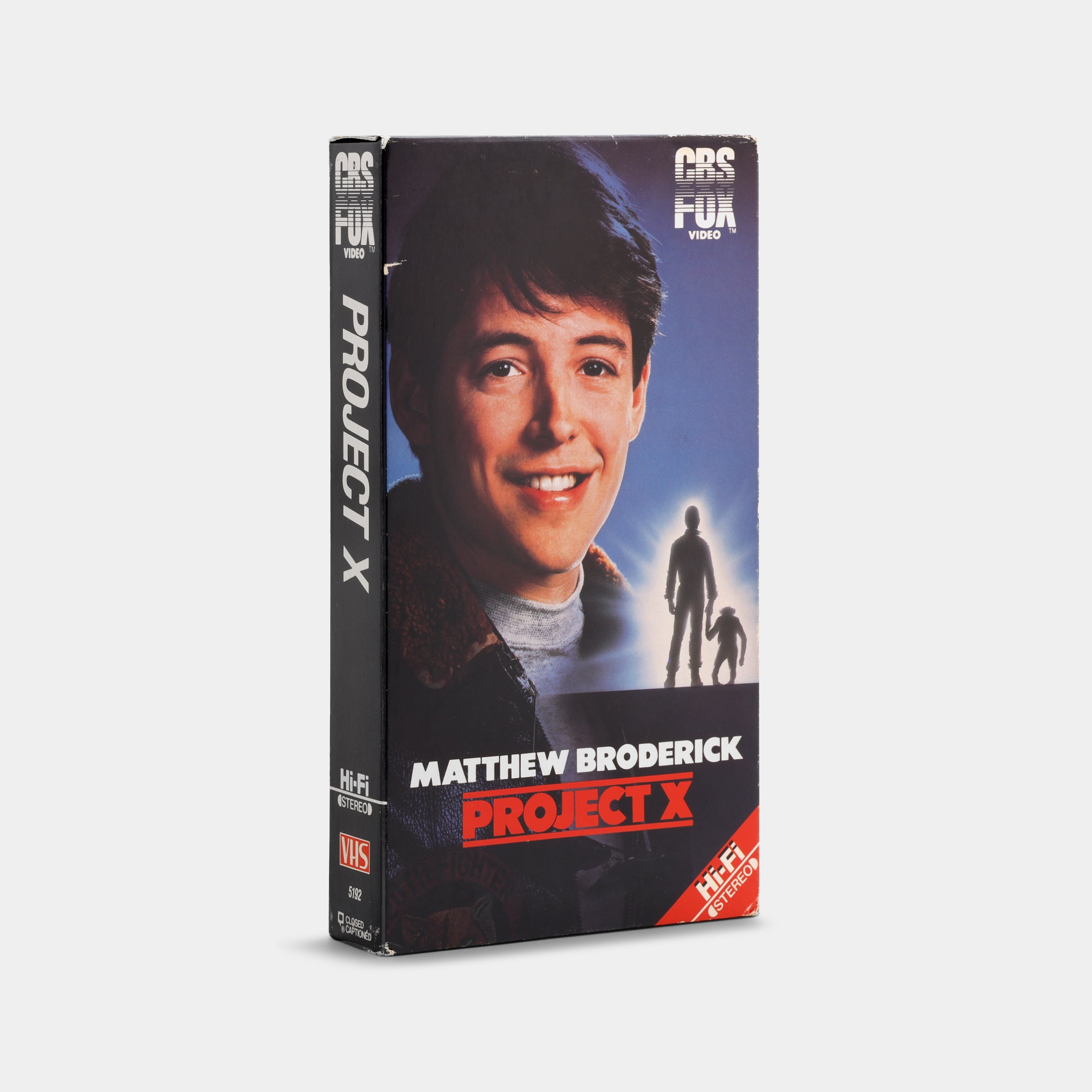 Project X (CBS/Fox Video) VHS Tape