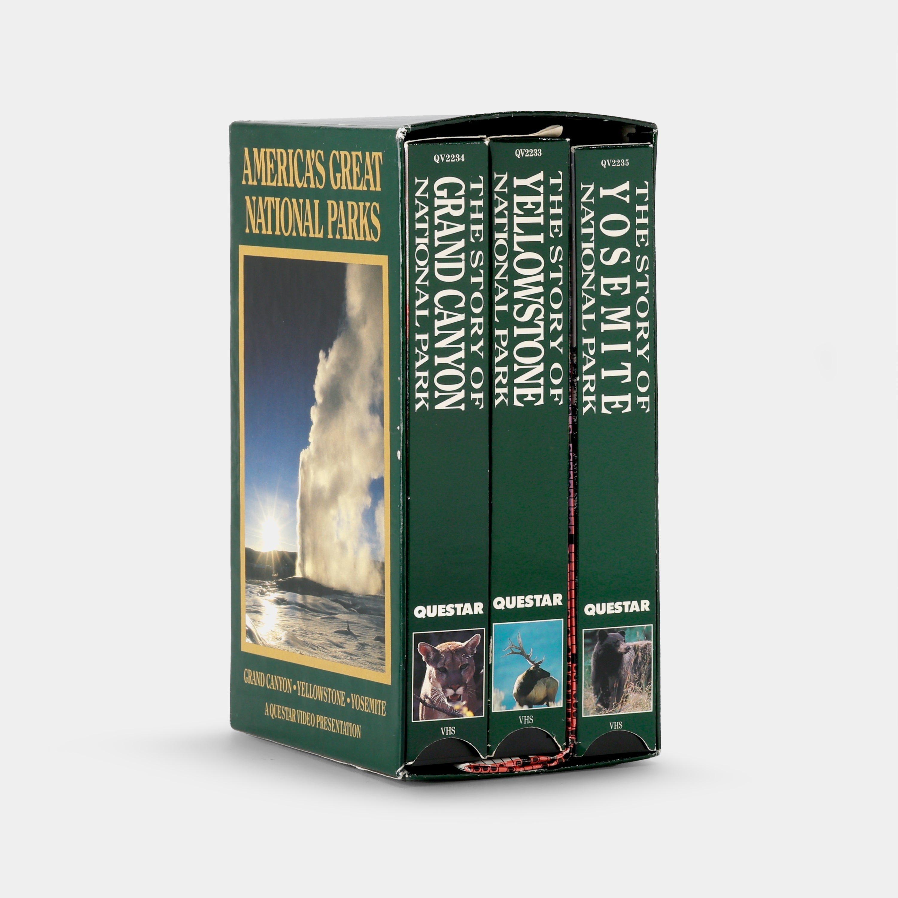 America's Great National Parks VHS Tape Set