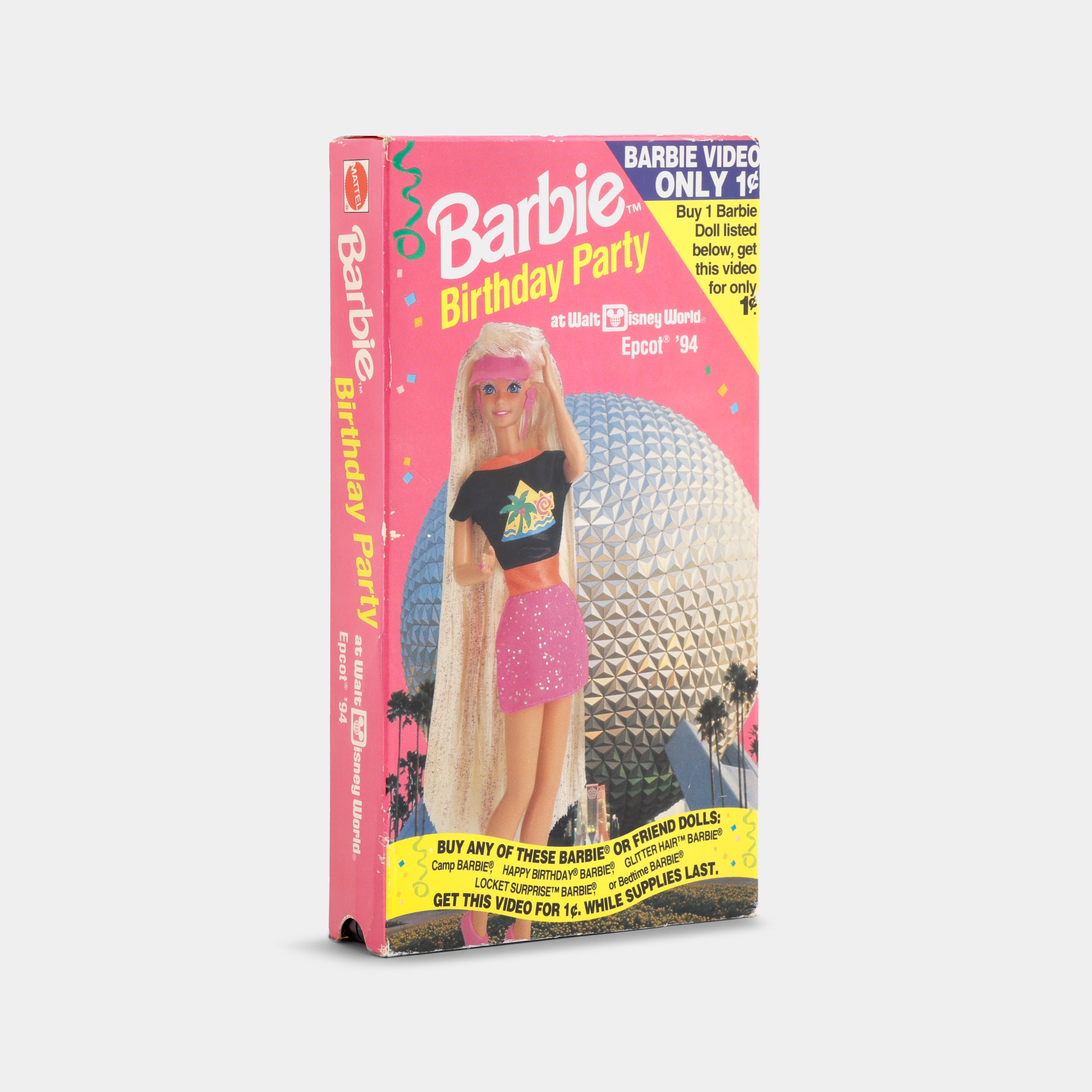 Barbie Birthday Party VHS Tape