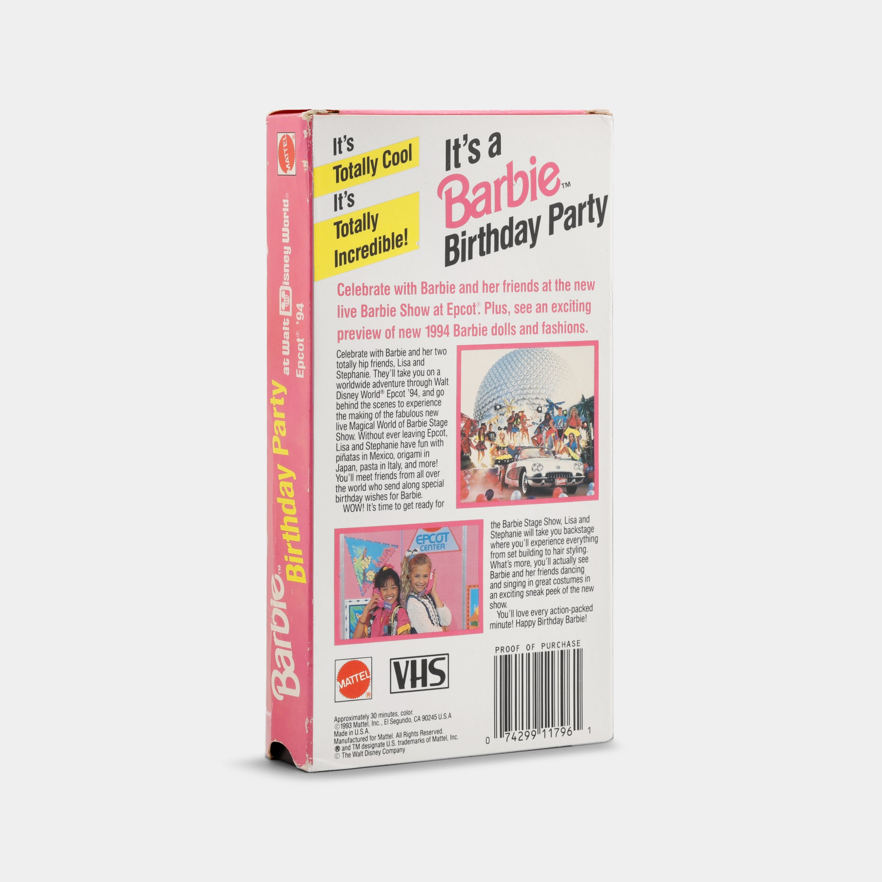 Barbie Birthday Party VHS Tape