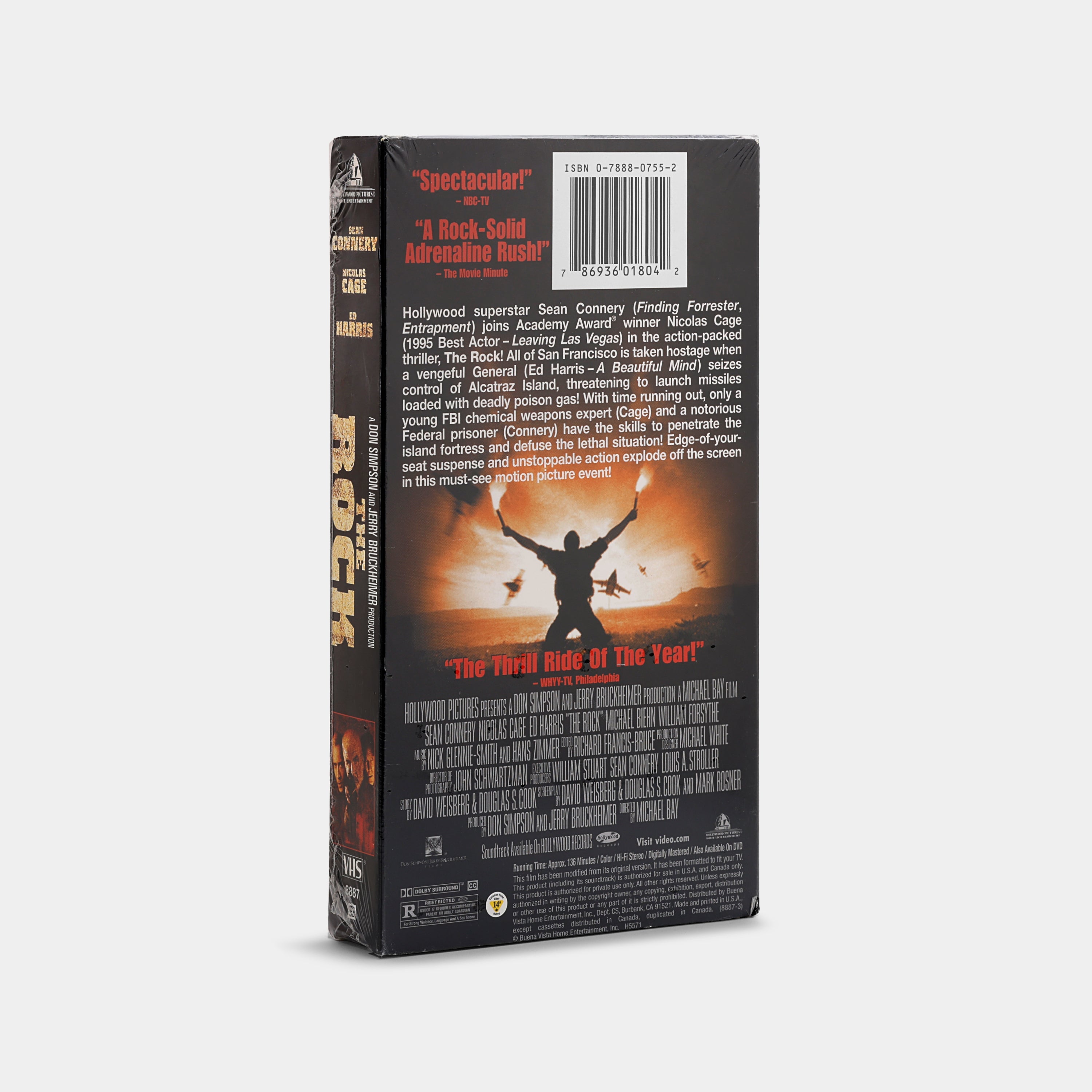 The Rock (Sealed) VHS Tape