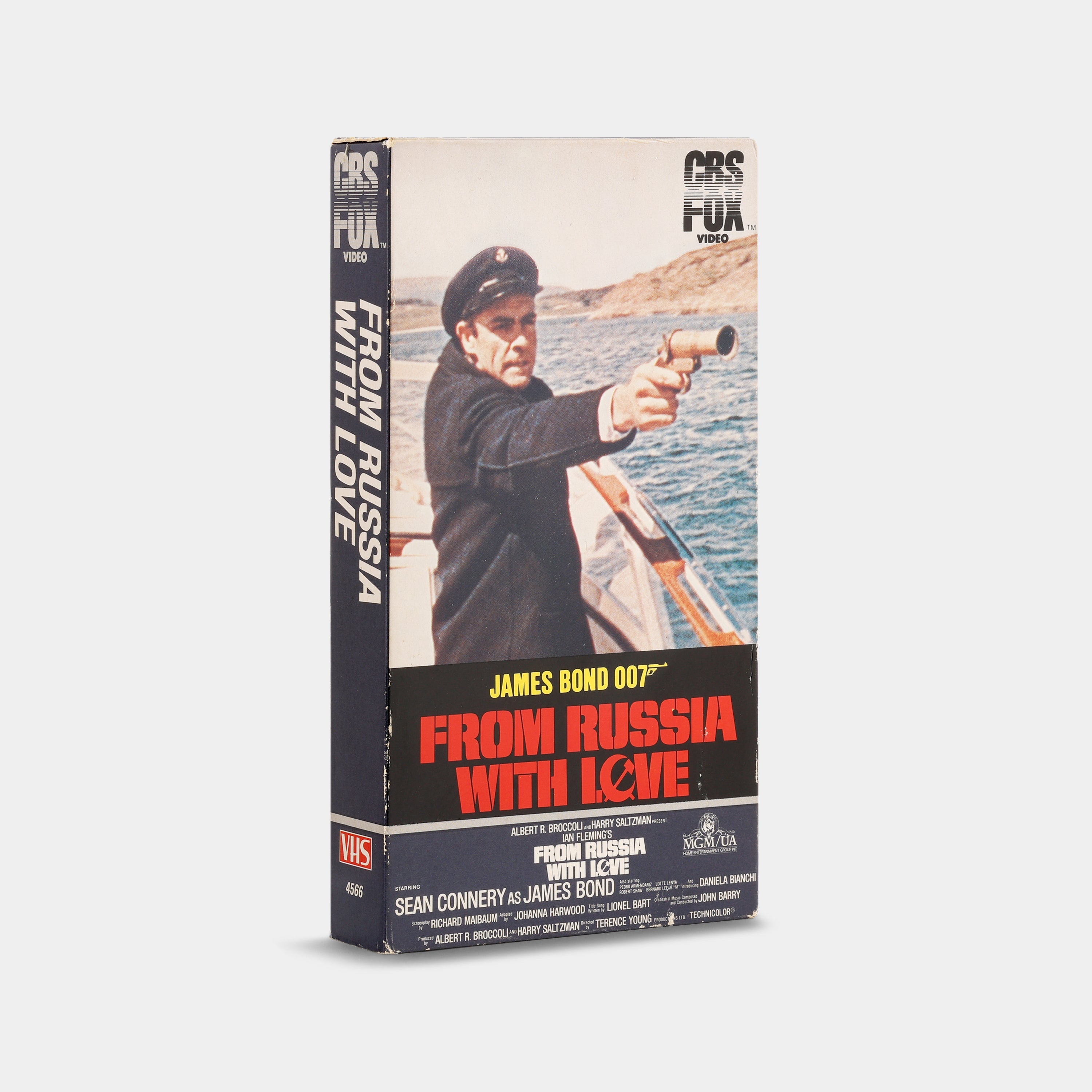 James Bond 007: From Russia with Love (CBS/Fox Video) VHS Tape