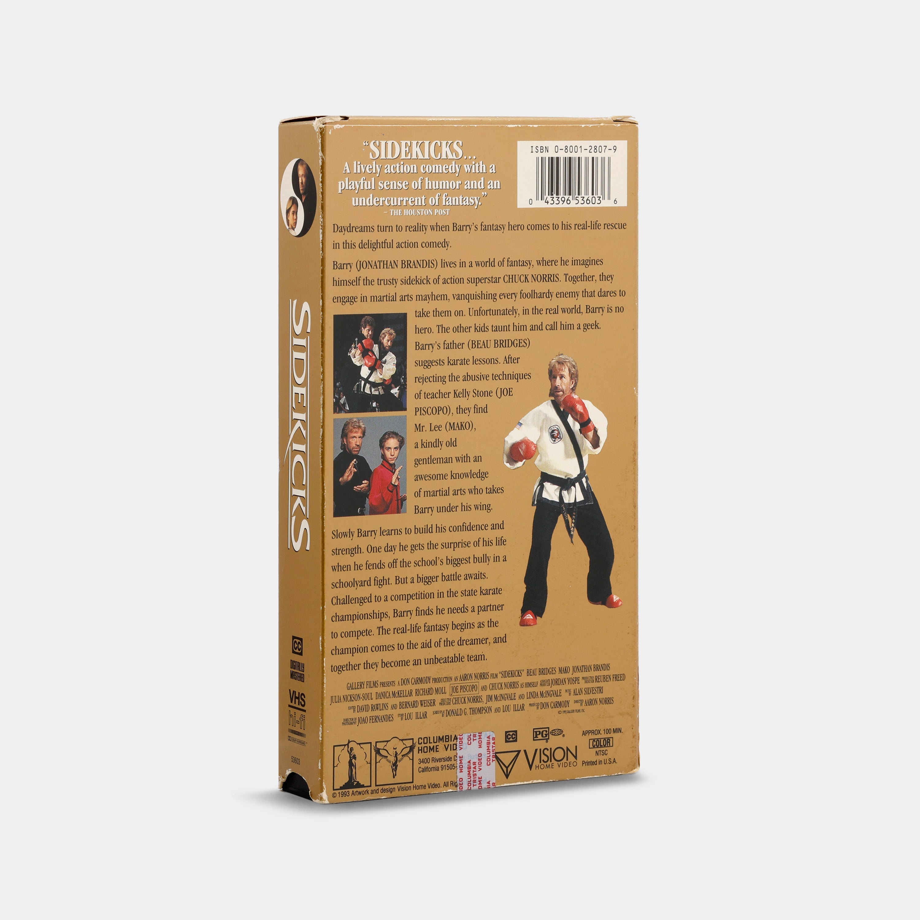 Sidekicks VHS Tape