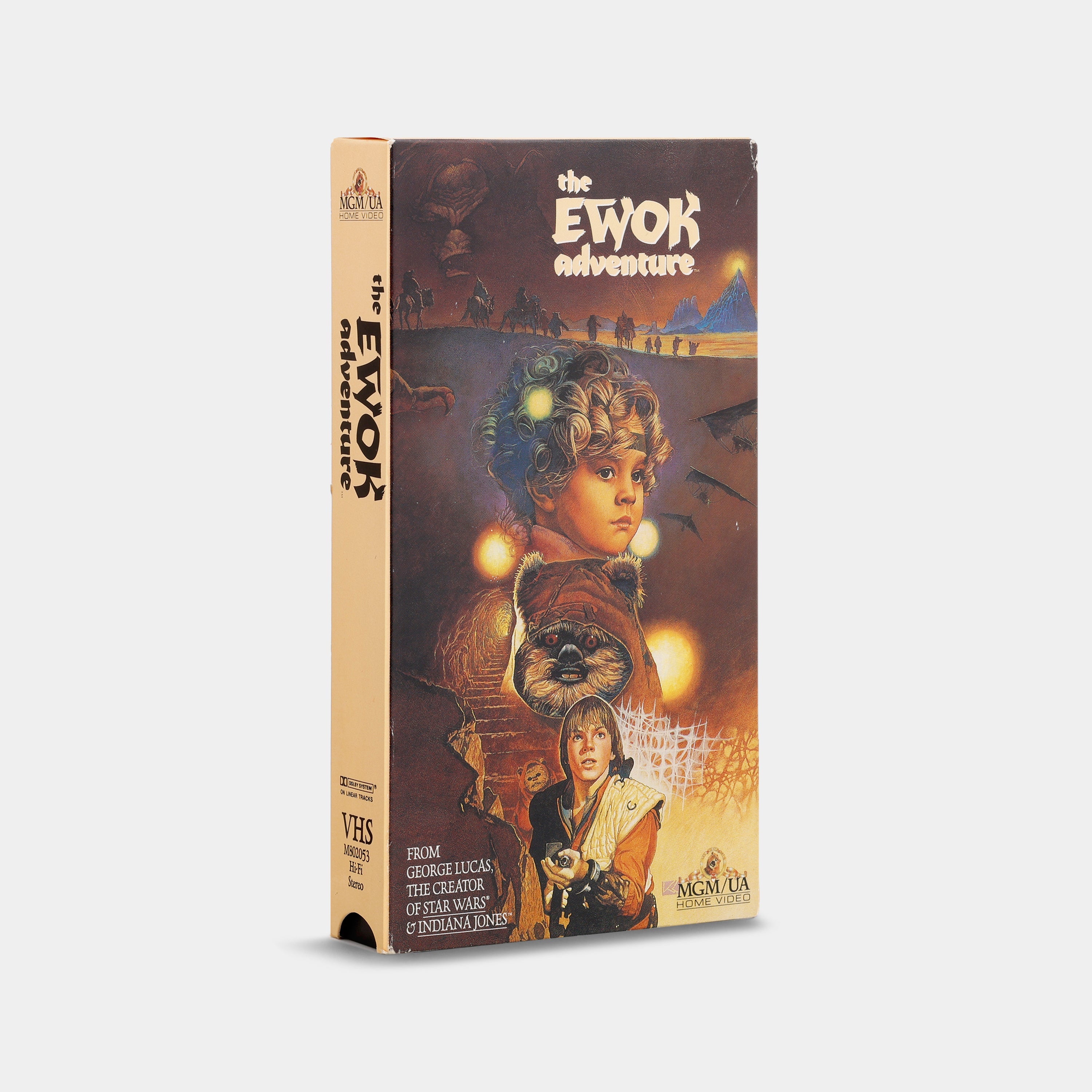 The Ewok Adventure VHS Tape