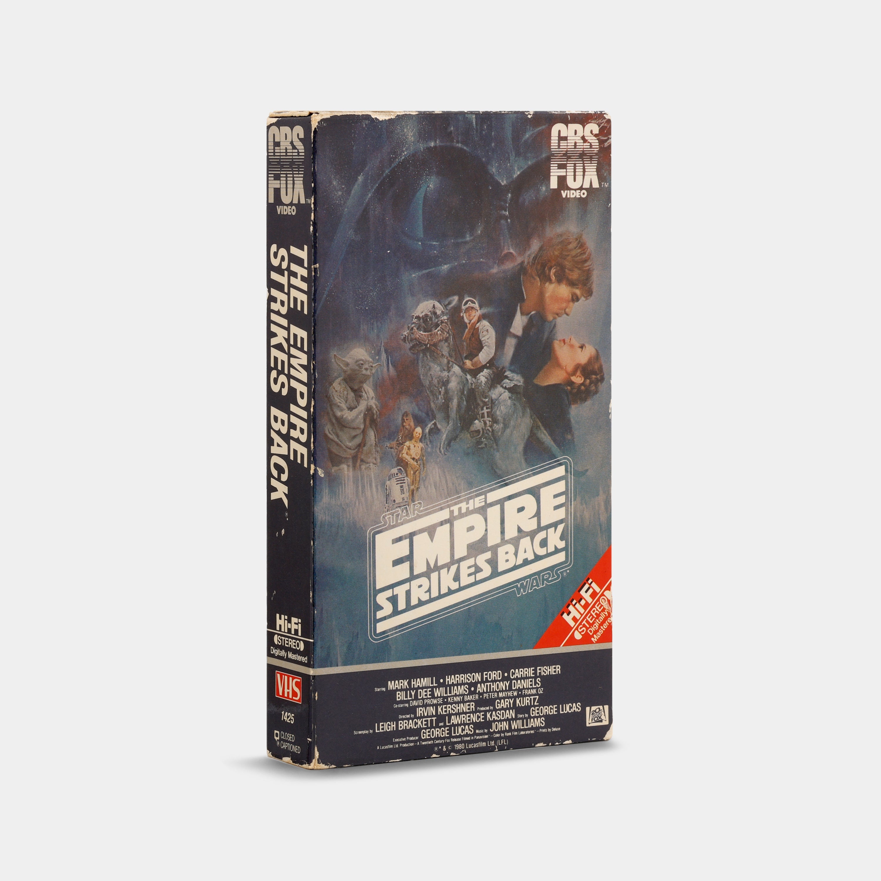 Star Wars Episode V: The Empire Strikes Back (CBS/Fox Video) VHS Tape