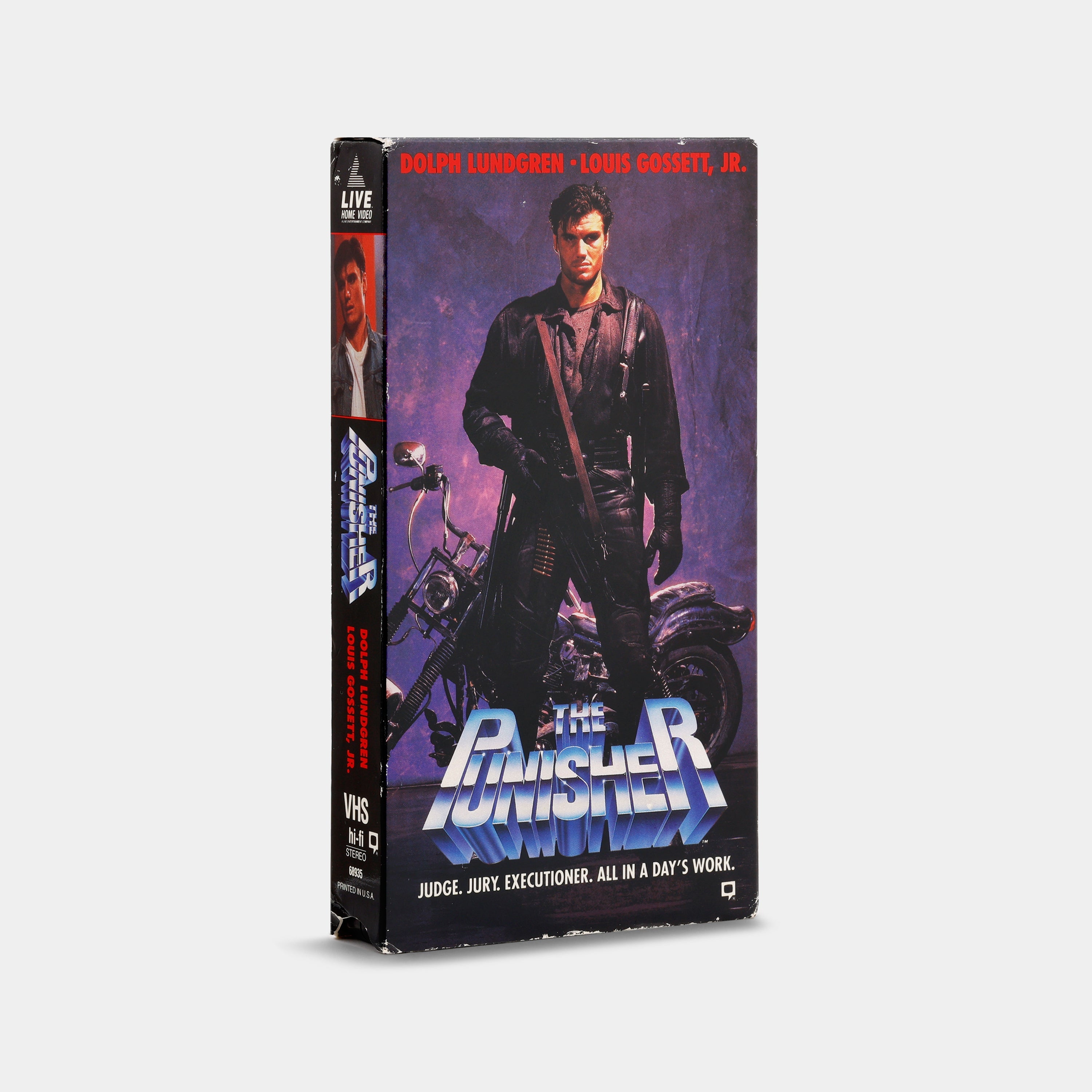 The Punisher VHS Tape