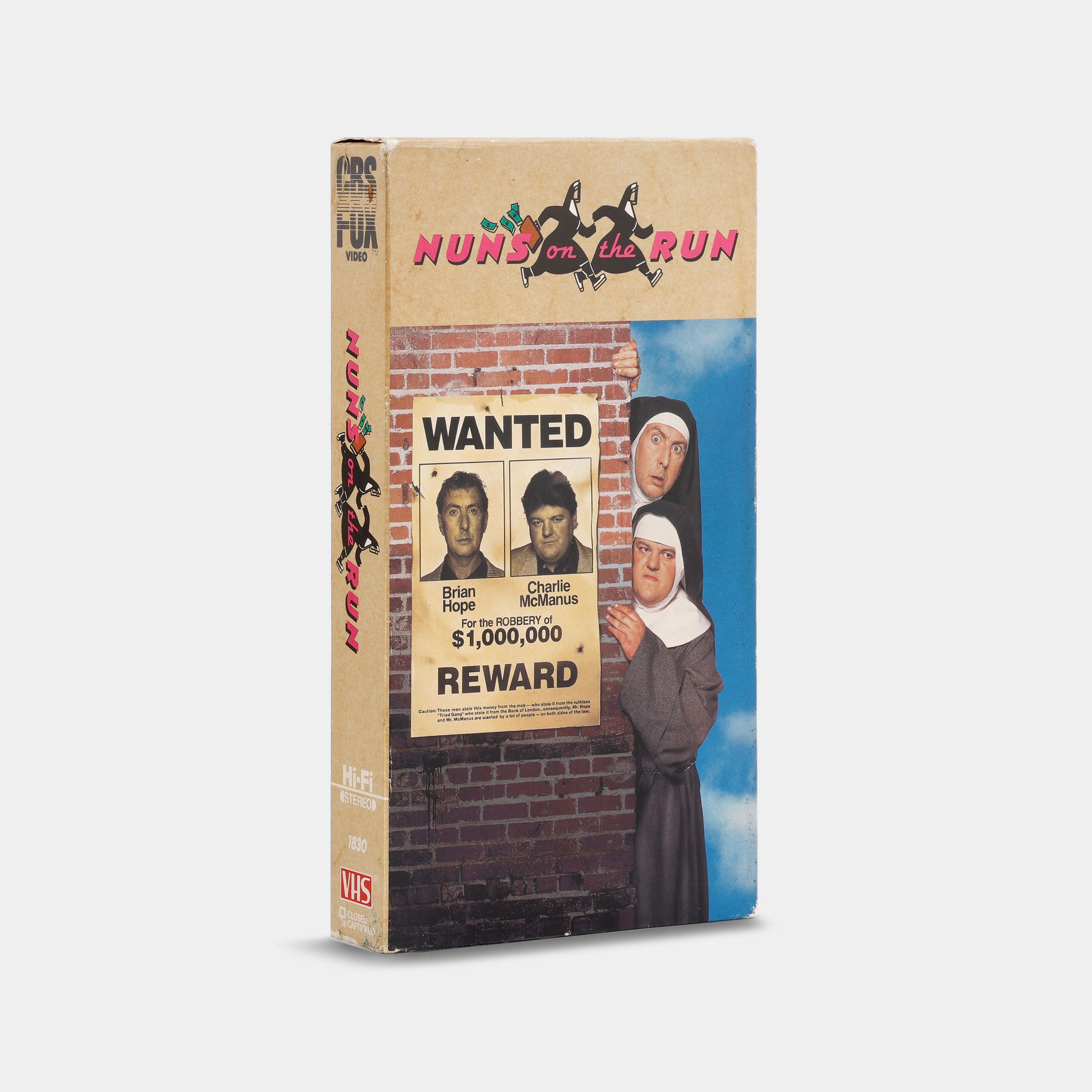 Nuns on the Run VHS Tape