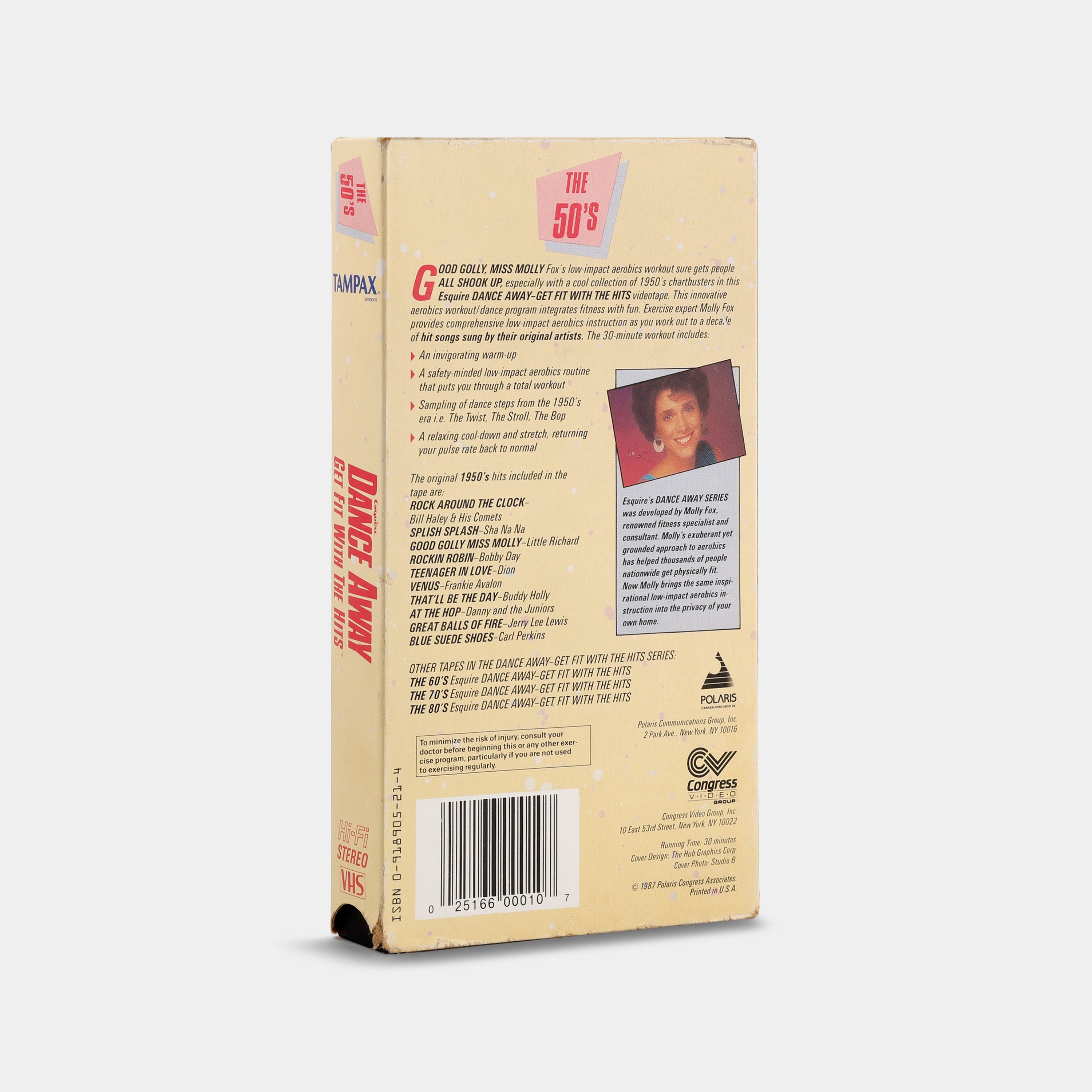Tampax Dance Away: Get Fit with the Hits – The 50's VHS Tape