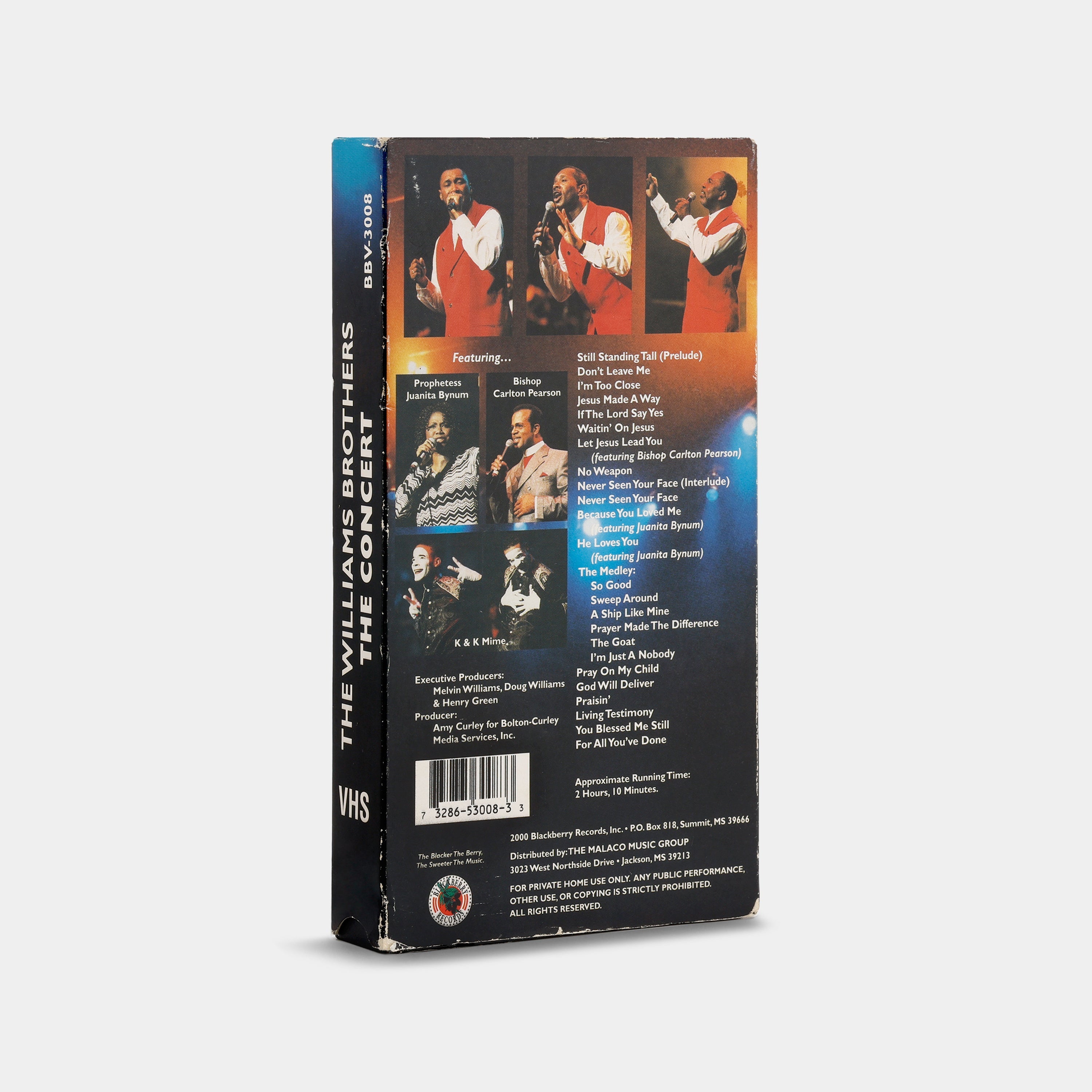 The Williams Brothers: The Concert VHS Tape