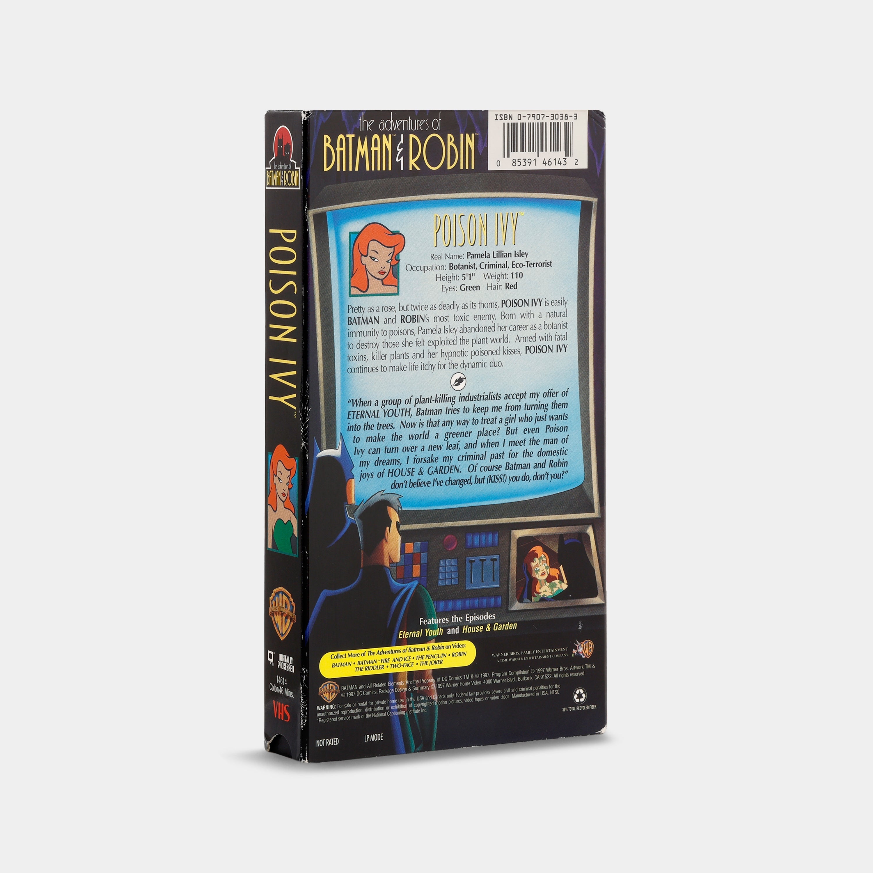 The Adventures of Batman & Robin: Poison Ivy VHS Tape