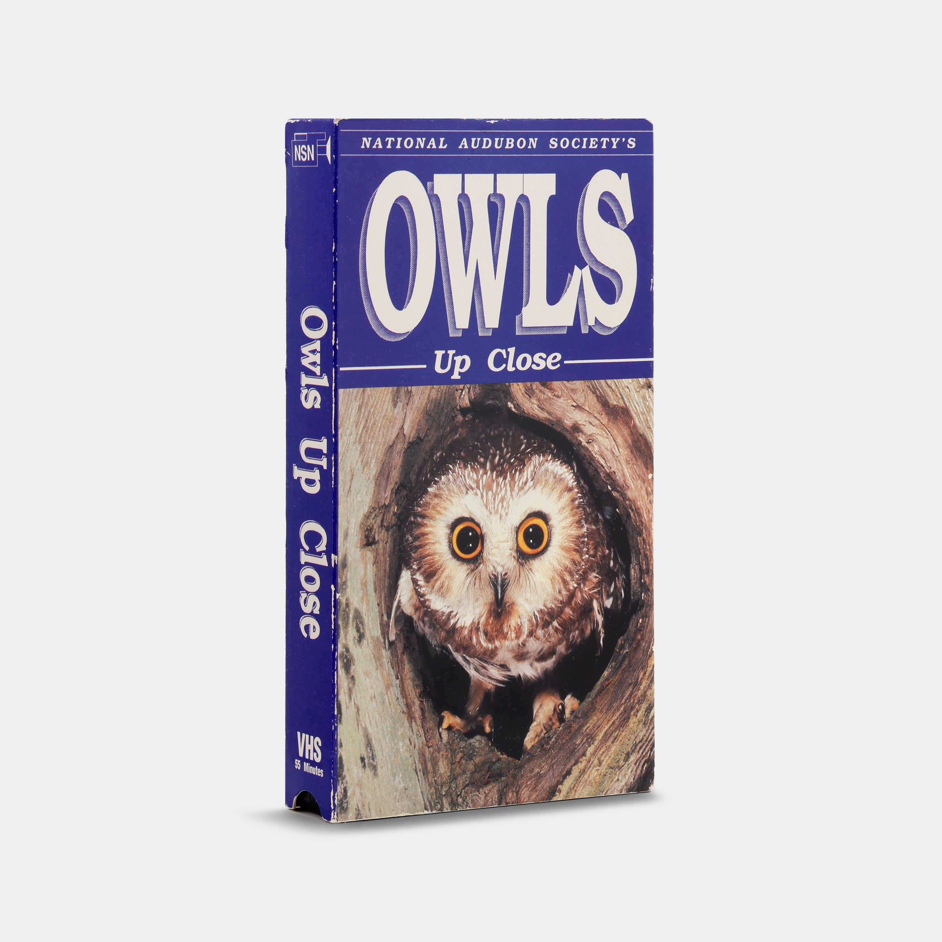 Owls Up Close VHS Tape
