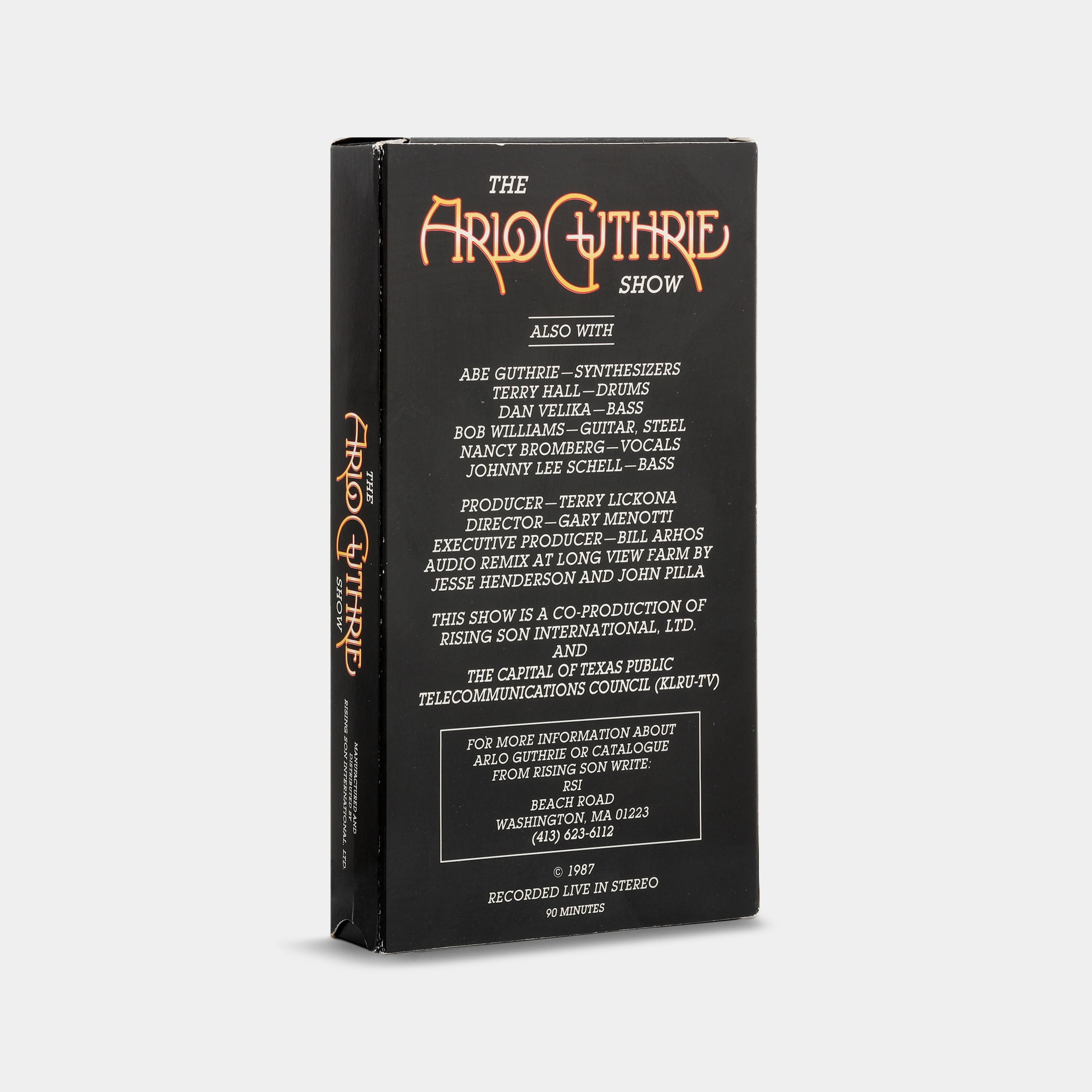 The Arlo Guthrie Show VHS Tape
