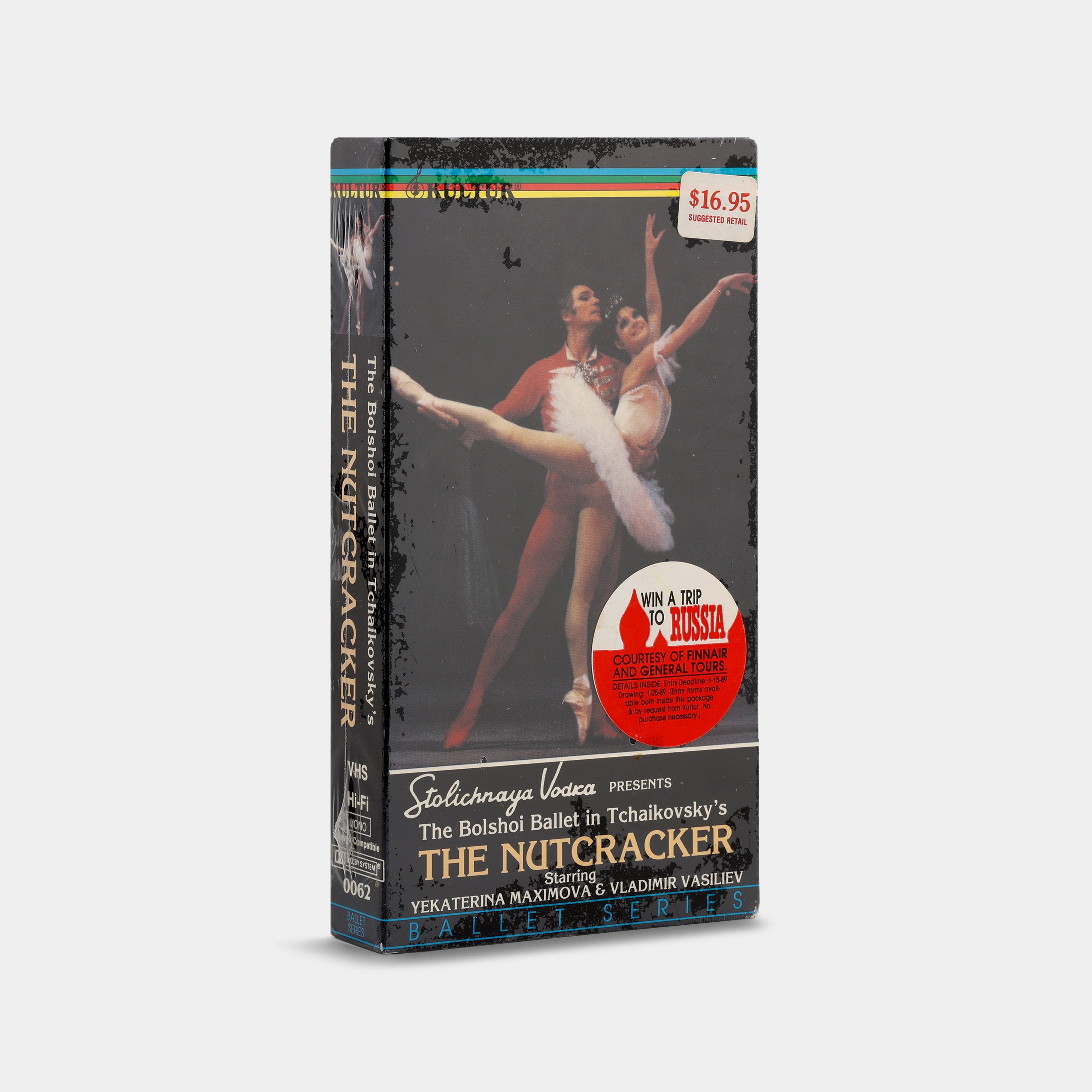 The Bolshoi Ballet in Tchaikovsky's The Nutcracker (Sealed) VHS Tape