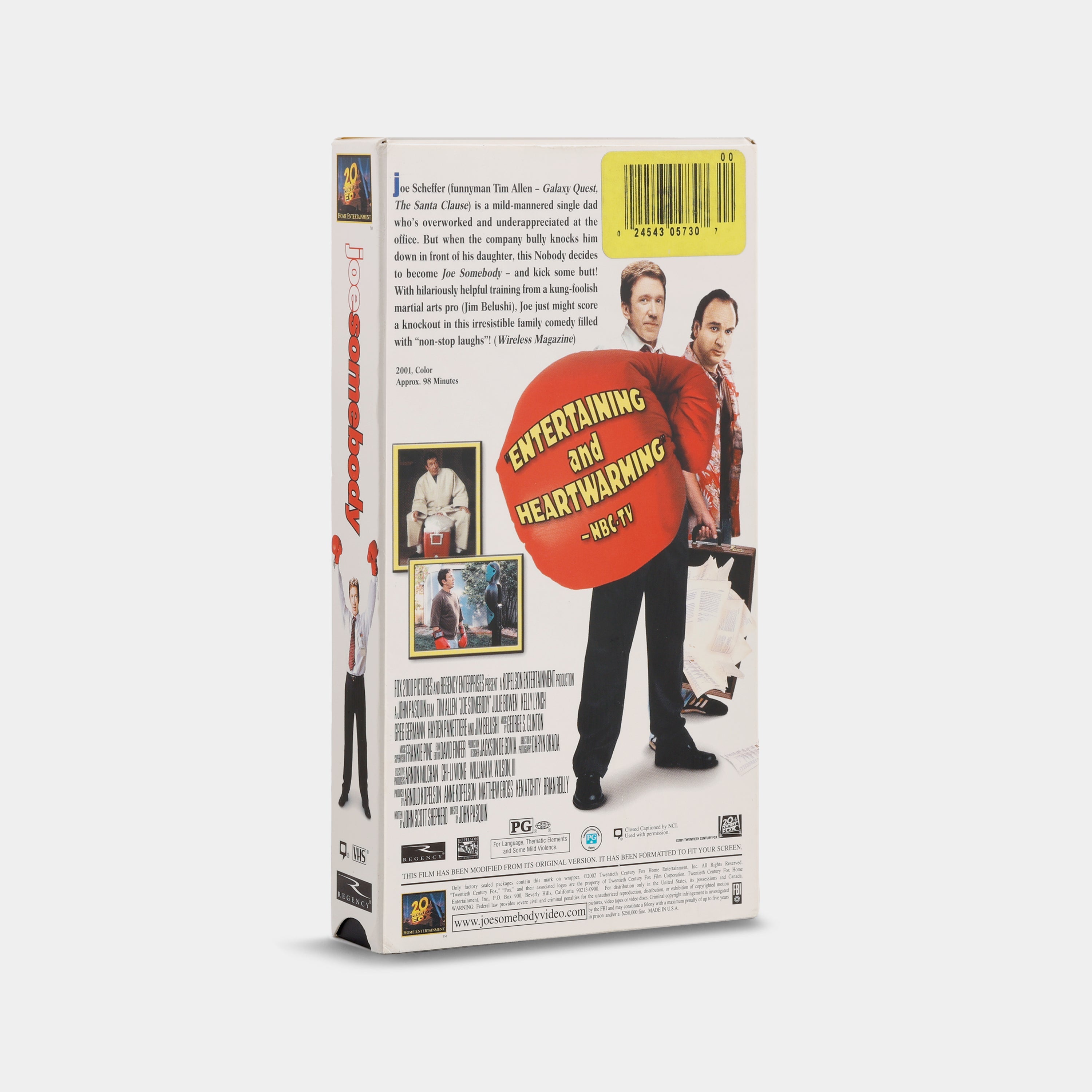 Joe Somebody VHS Tape